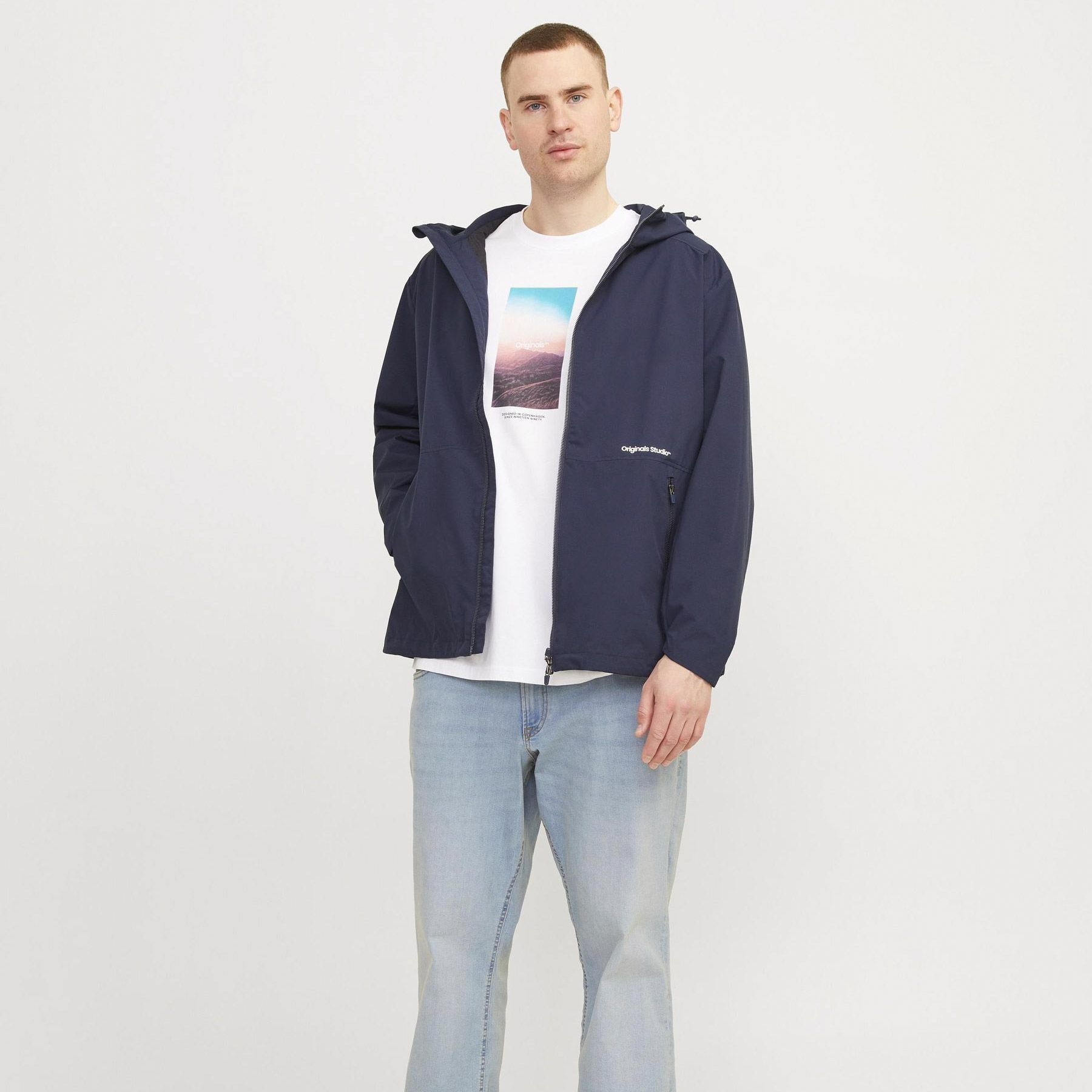 Jack & Jones Vesterbro Picture Shirt Heren (plussize)