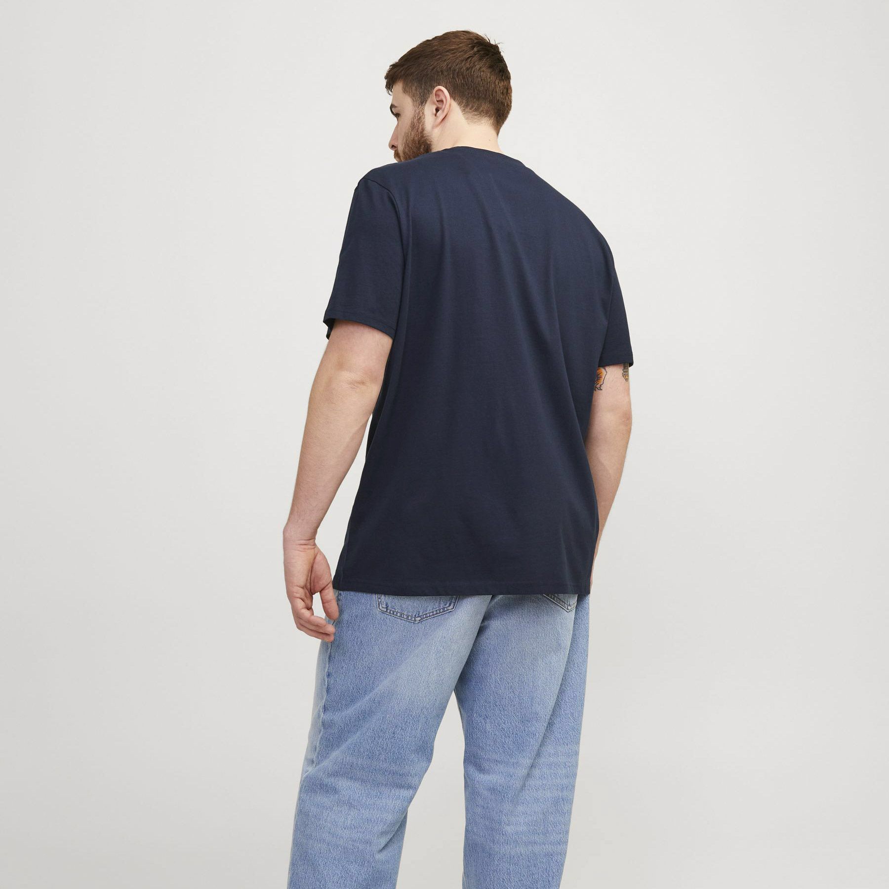 T-shirt Jack & Jones Vesterbro Picture Hommes (plussize)
