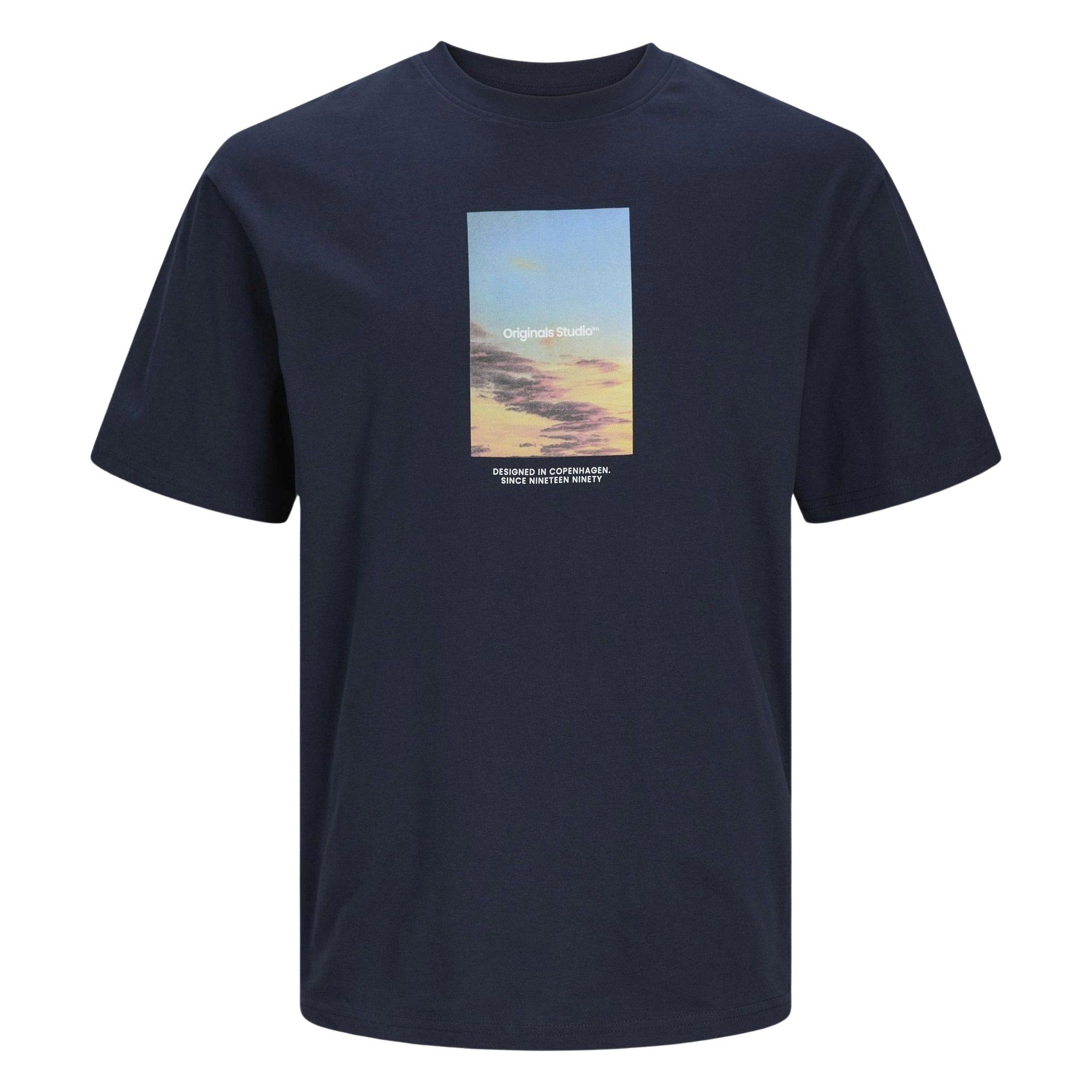 T-shirt Jack & Jones Vesterbro Picture Hommes (plussize)