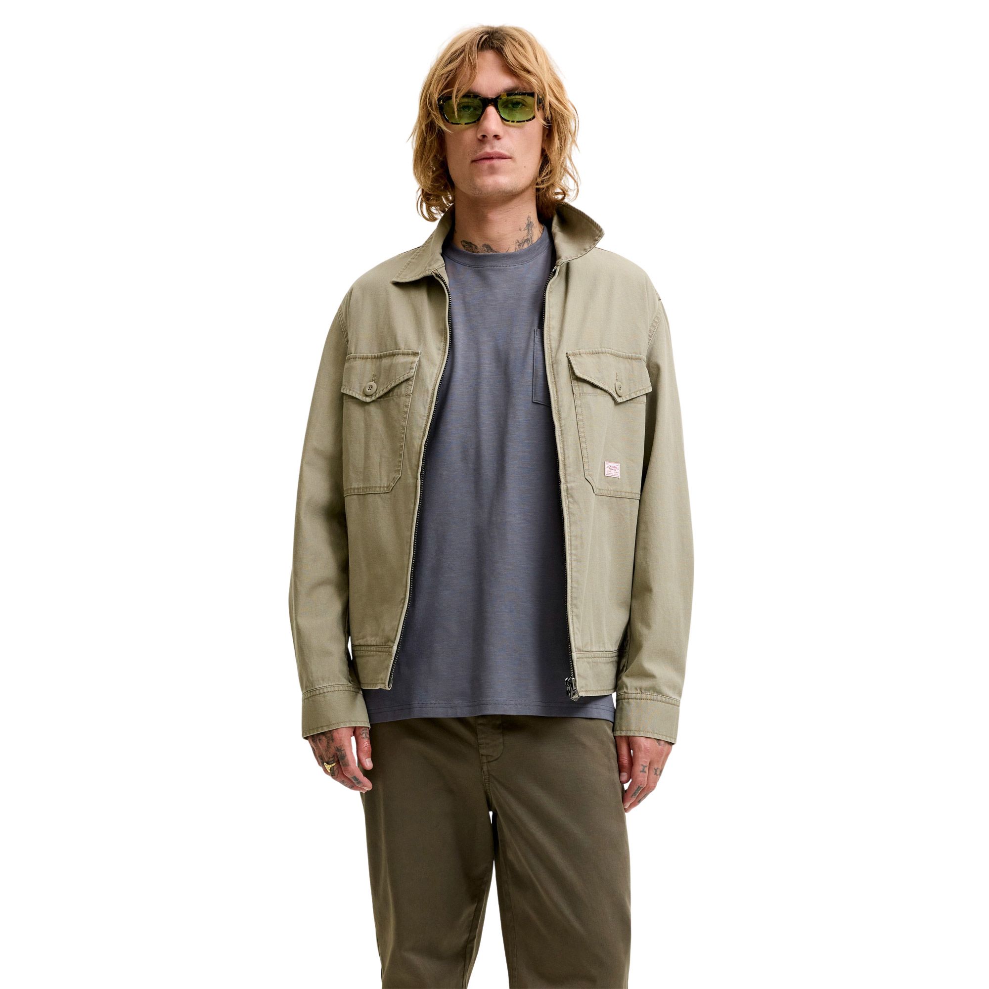Shirt Jack & Jones Dover Slub Hommes