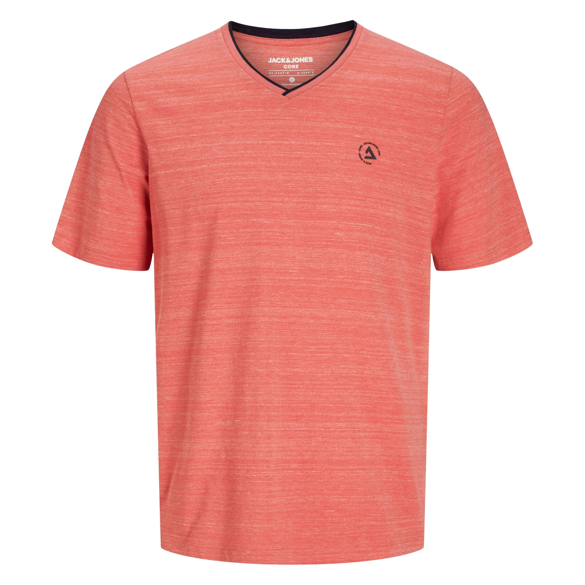 Jack & Jones Core Contrast V-neck Shirt Heren