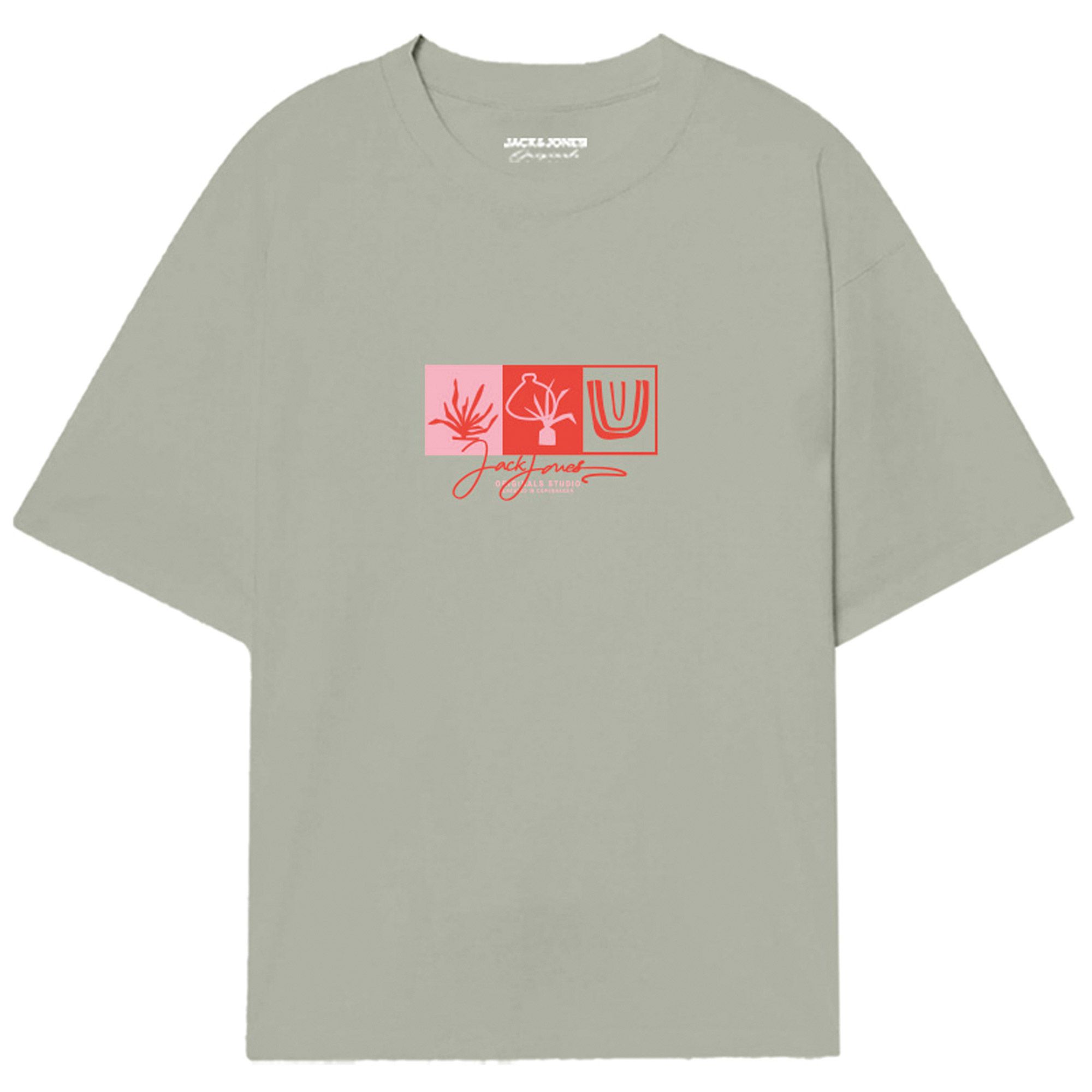 Jack & Jones Originals Canggu Front Crew Shirt Heren