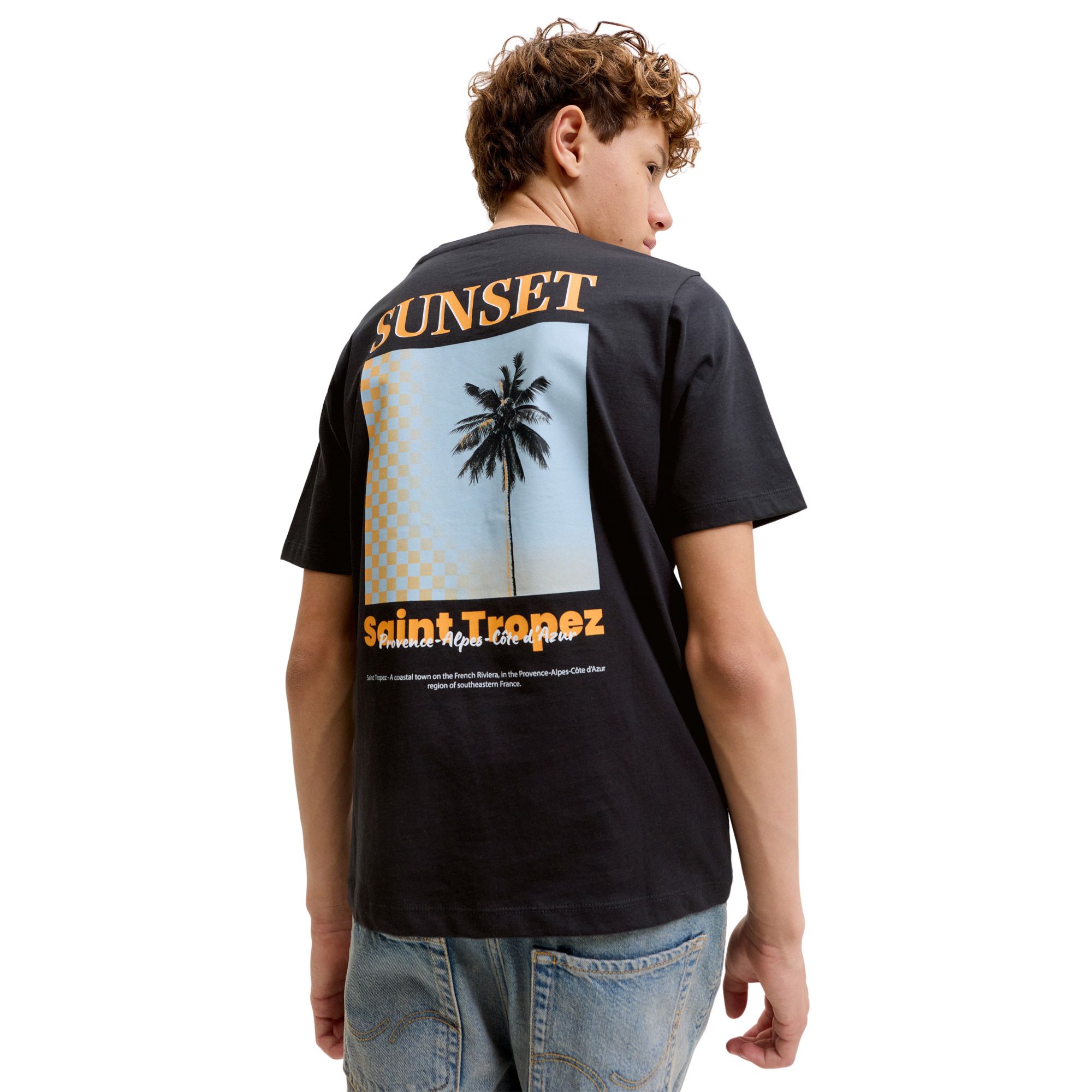 Jack & Jones City Photoprint SS Shirt Jongens
