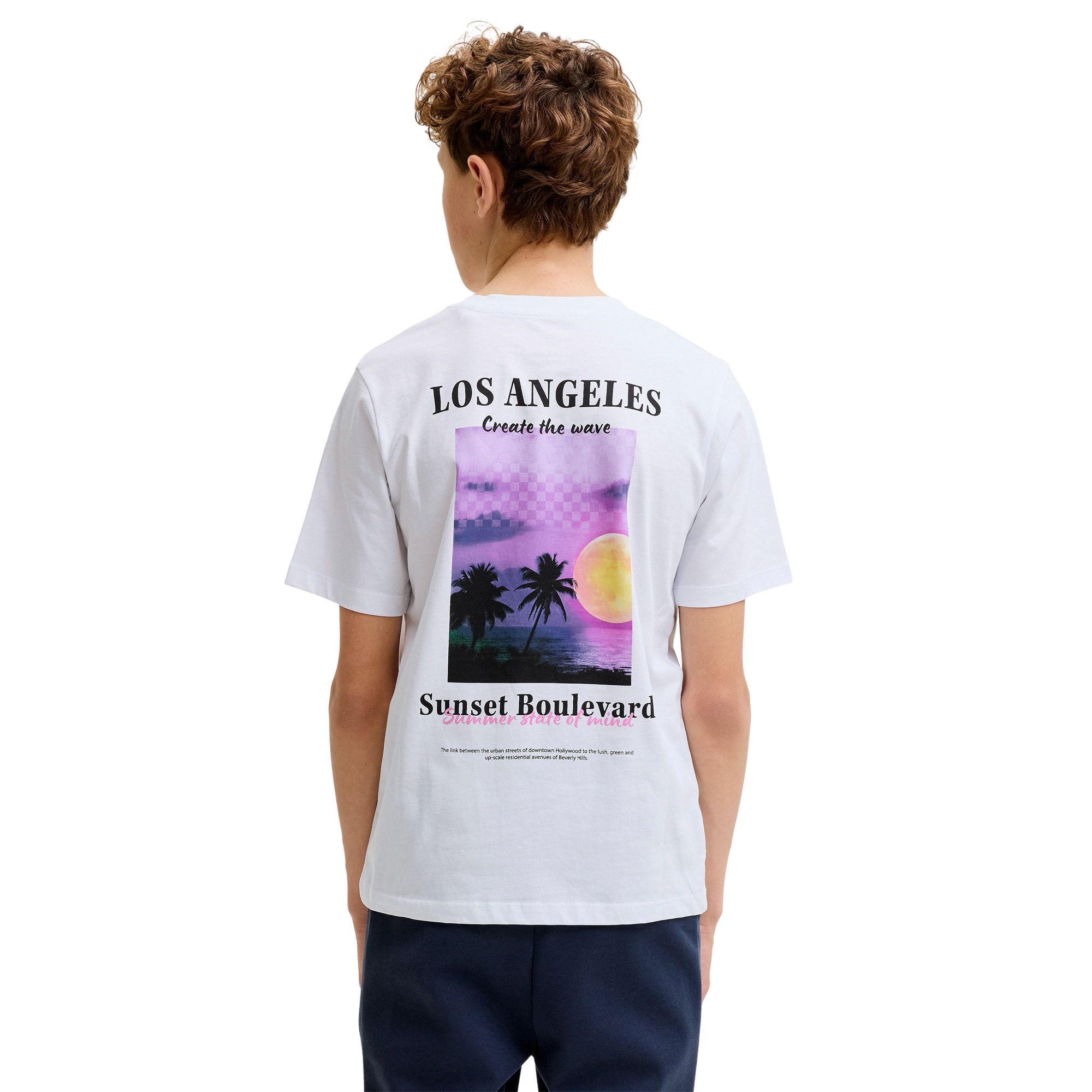 Jack & Jones City Photoprint SS Shirt Jongens