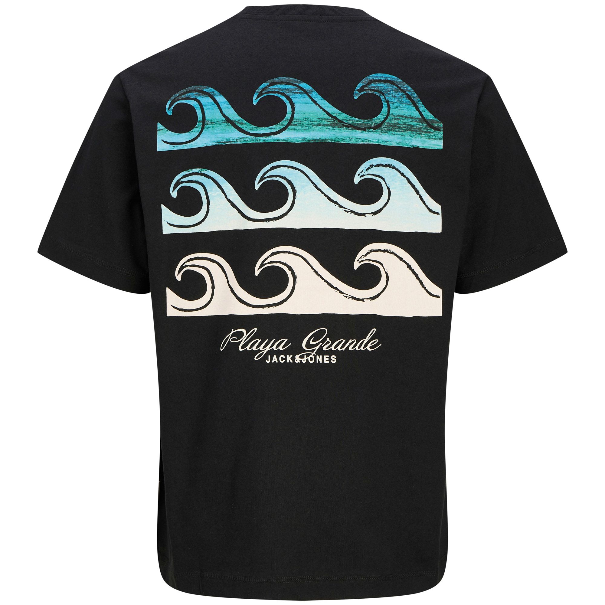 Jack & Jones Originals Canggu Summer Picture Crew Shirt Heren