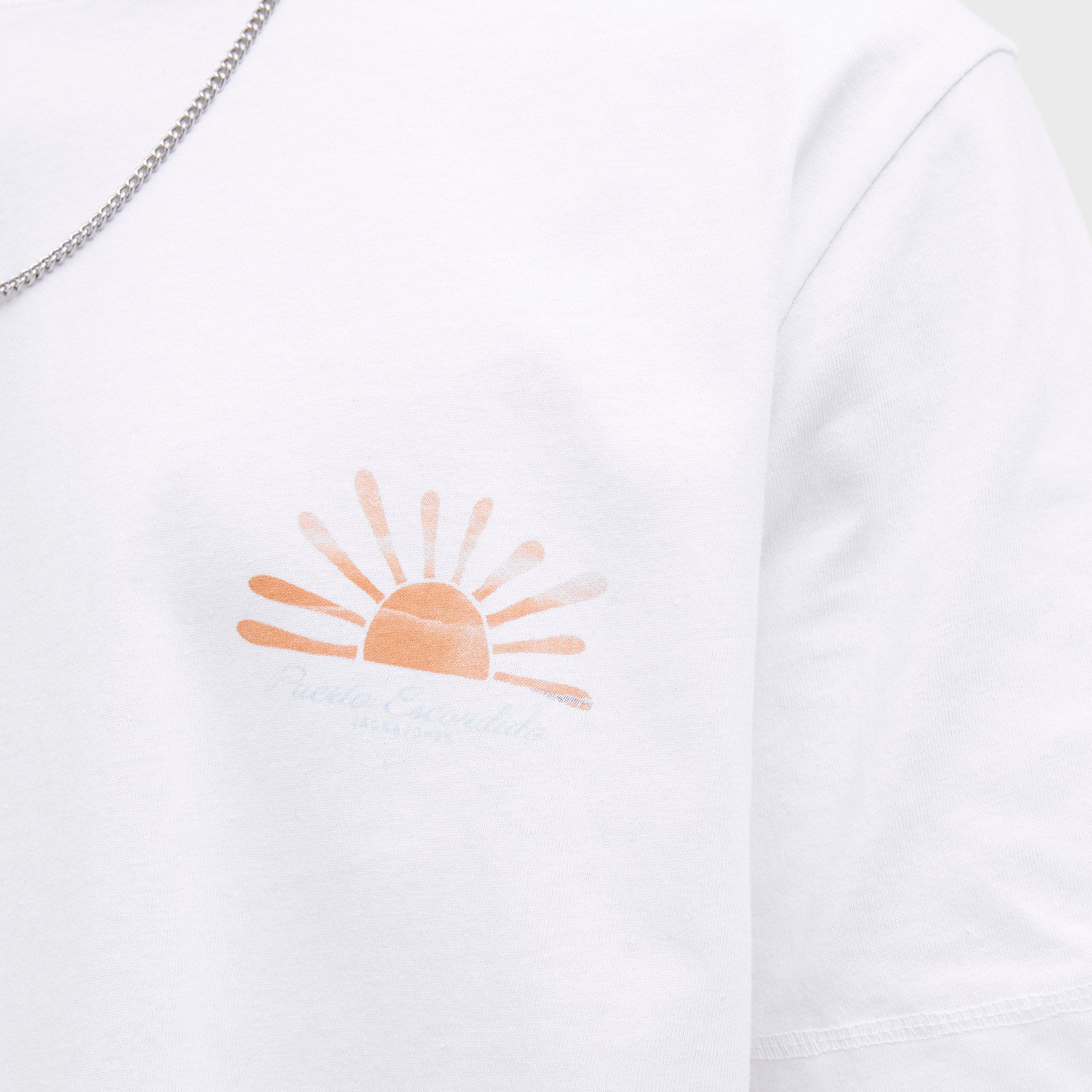 Jack & Jones Originals Canggu Summer Picture Crew Shirt Heren