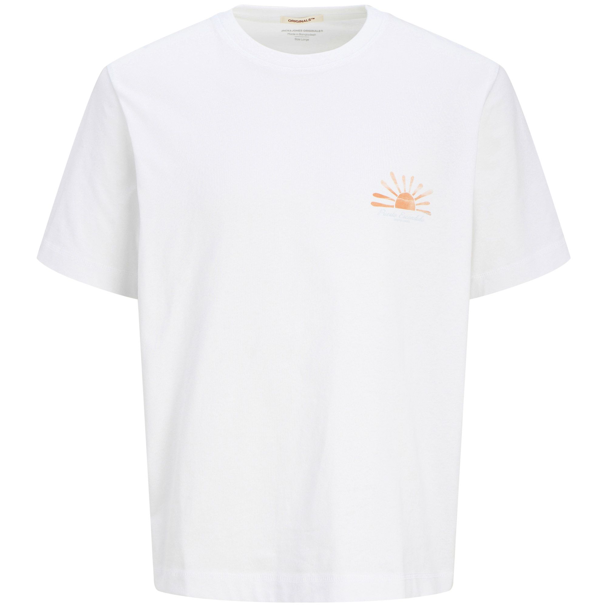 Jack & Jones Originals Canggu Summer Picture Crew Shirt Heren