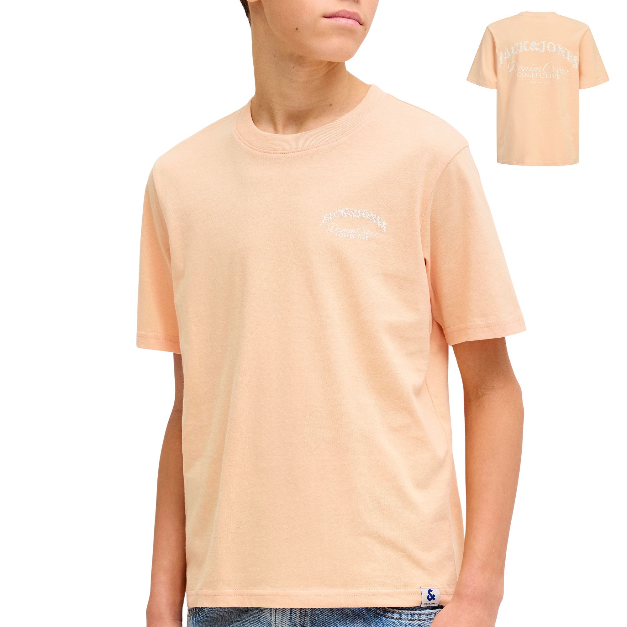 Jack &amp; Jones Brandes Backprint Relaxed Shirt Junior