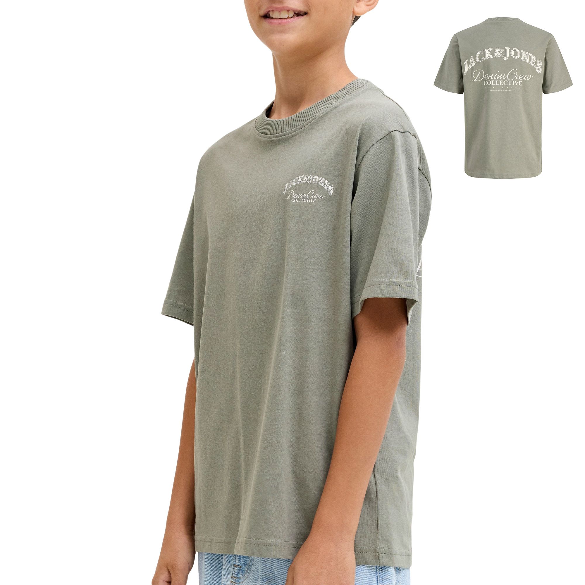 Jack &amp; Jones Brandes Backprint Relaxed Shirt Junior