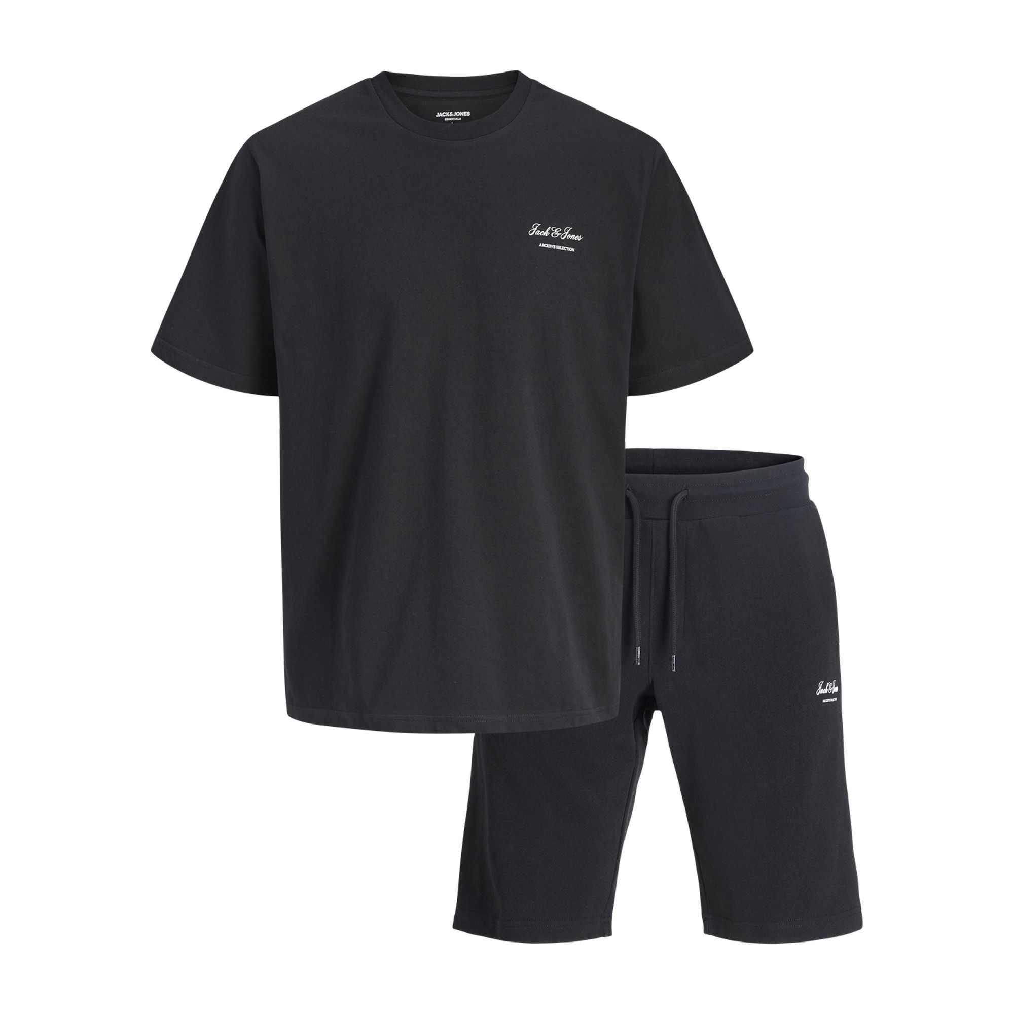 Jack & Jones Archive Graphic Shirt en Joggingshort Set Junior