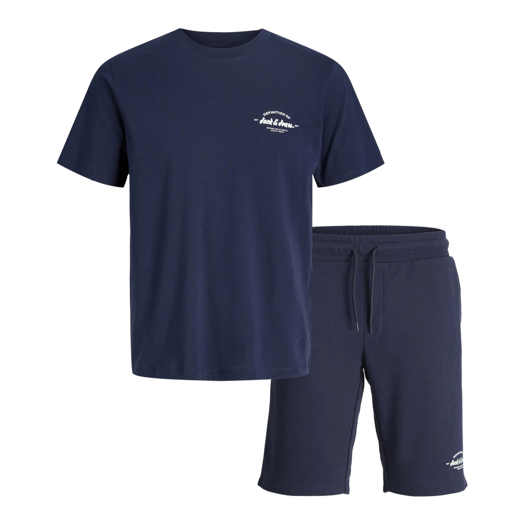 Jack &amp; Jones Brandon Tee and Short Set Heren