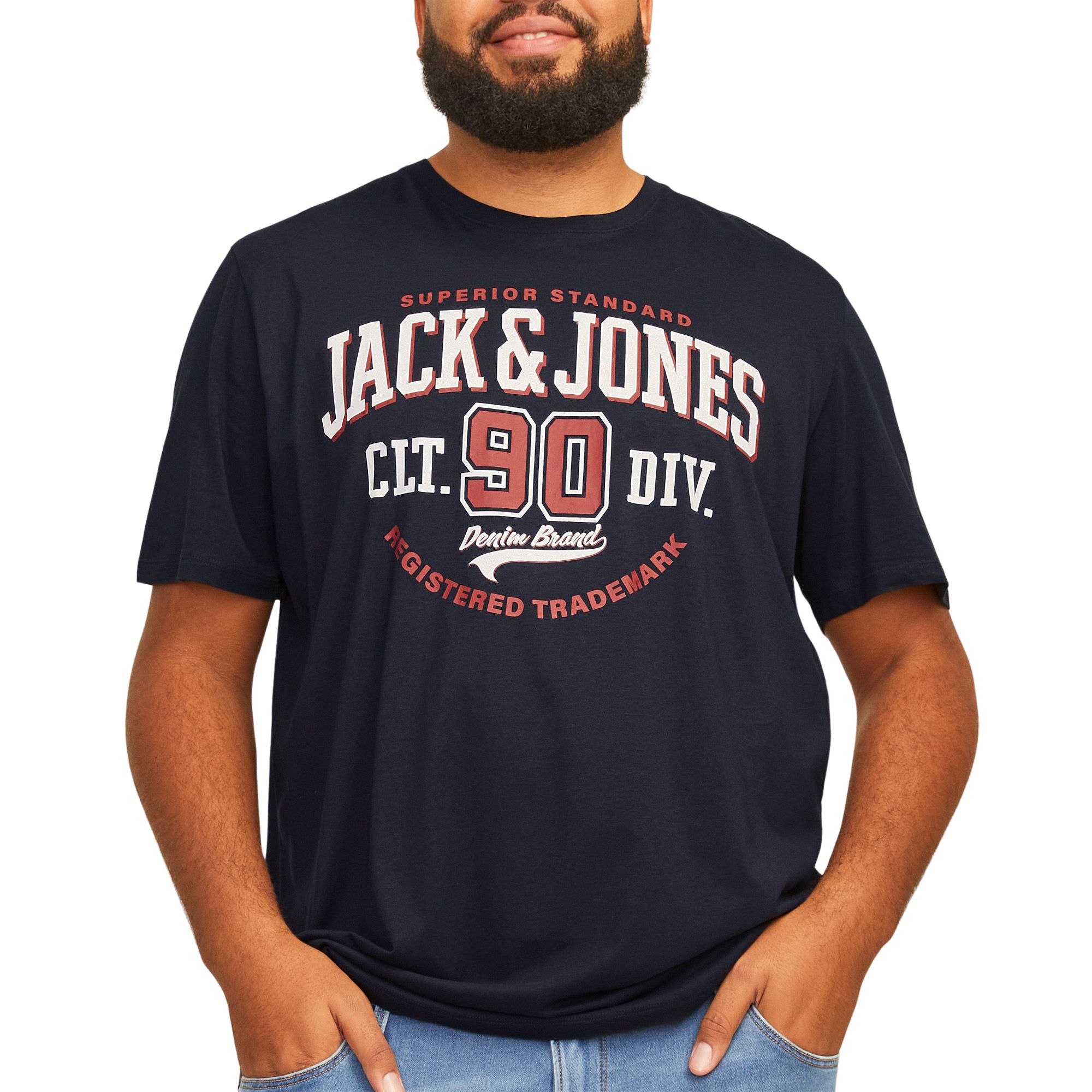 Jack & Jones Logo Shirt Heren (plussize)