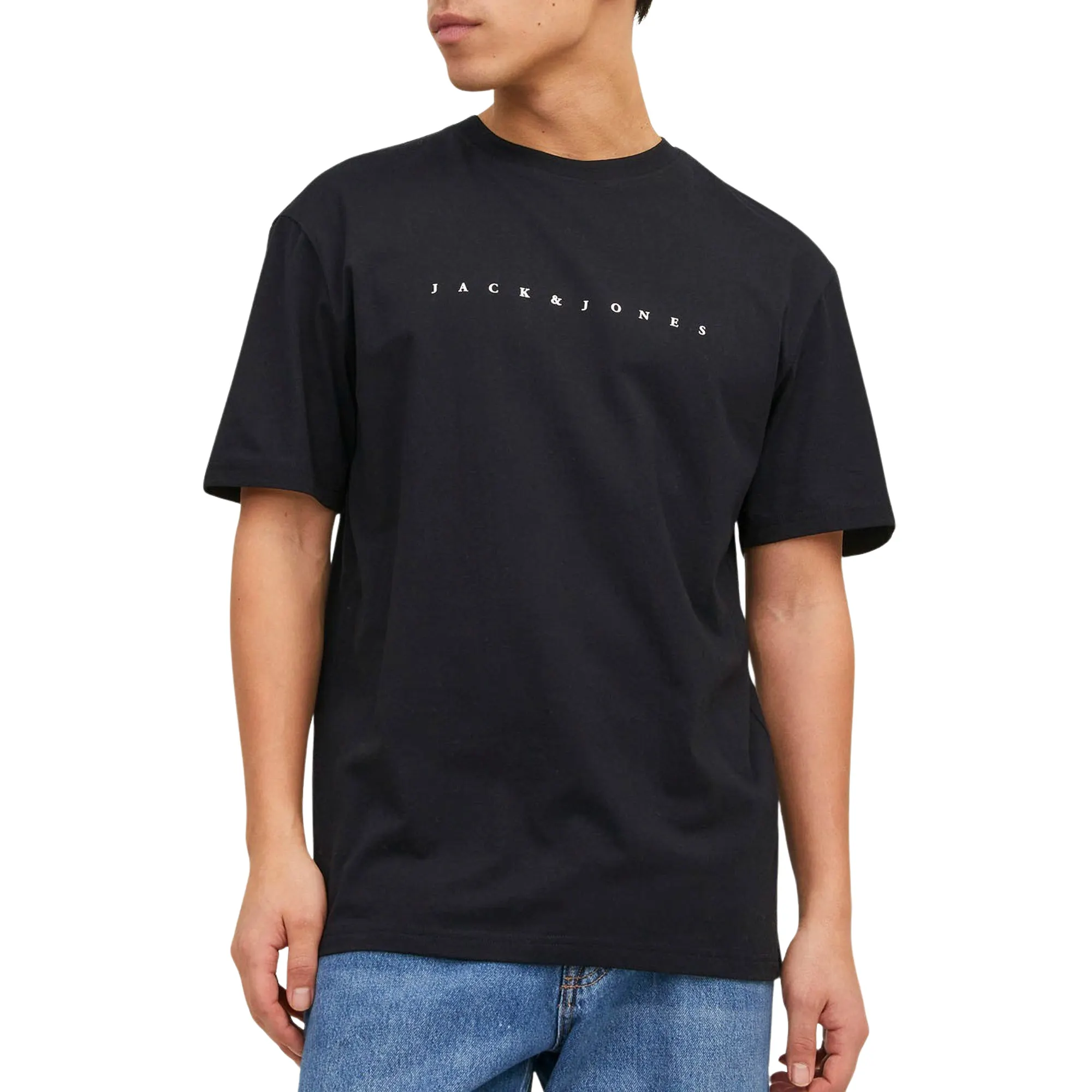 Jack & Jones Essentials Star SS Crew Shirt Heren