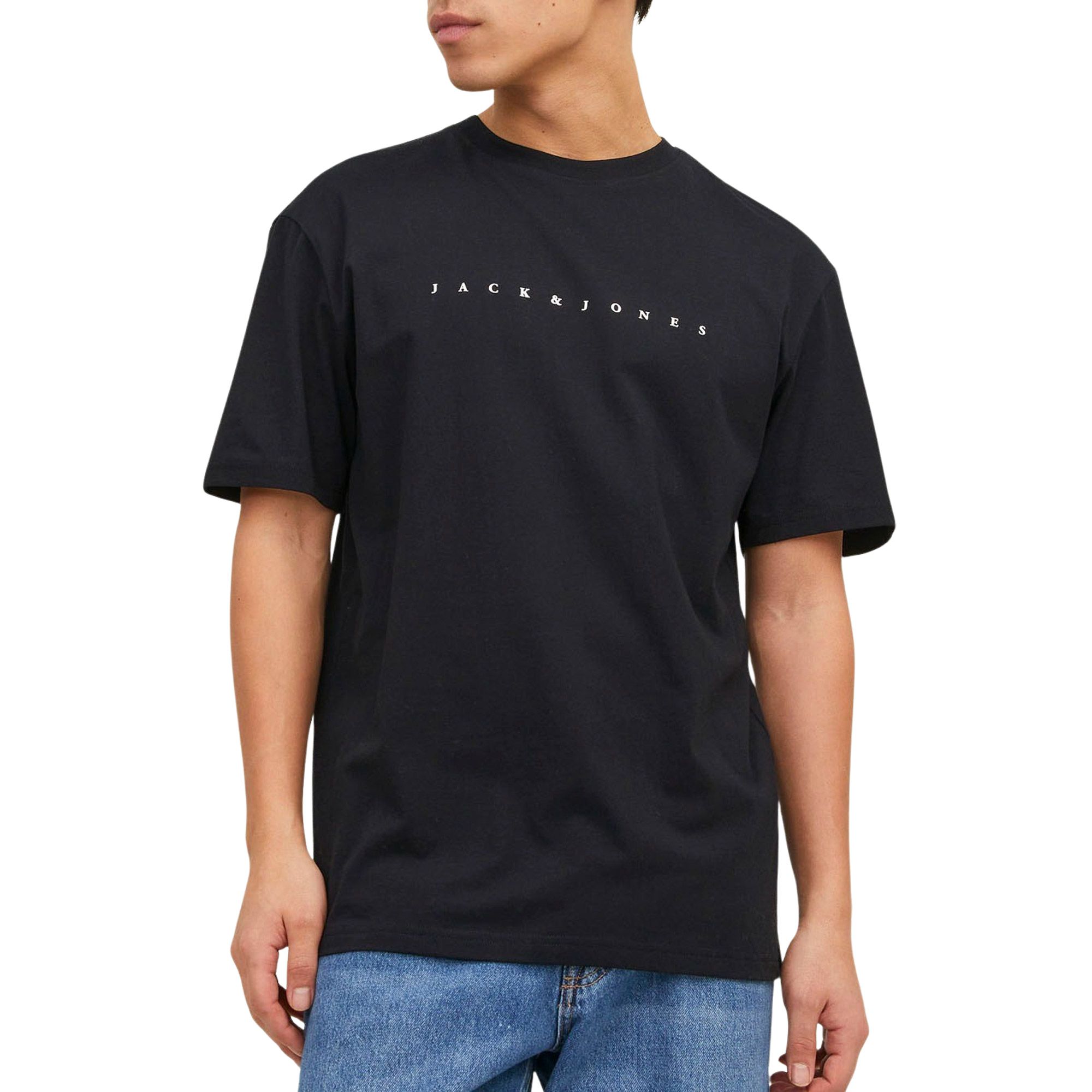 Jack & Jones Essentials Star SS Crew Shirt Heren
