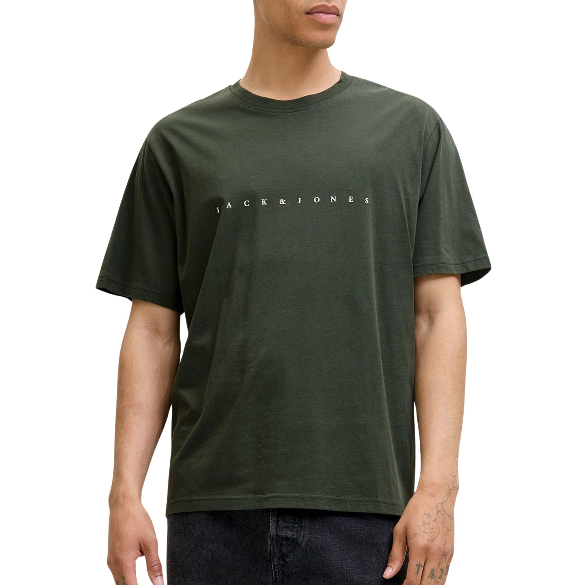 Jack & Jones Essentials Star SS Crew Shirt Heren