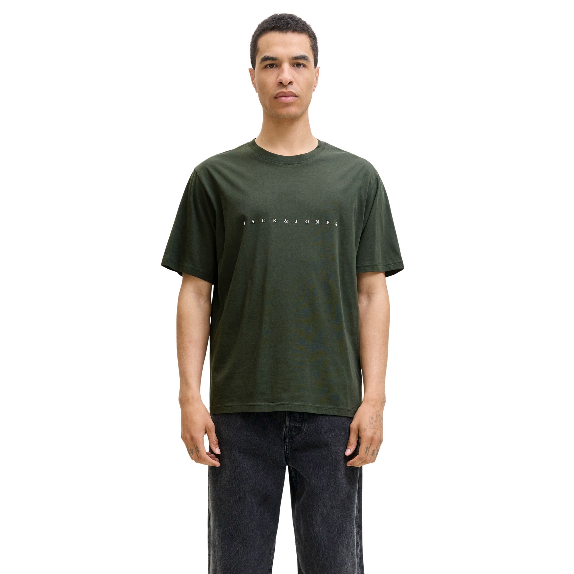 Jack & Jones Essentials Star SS Crew Shirt Heren
