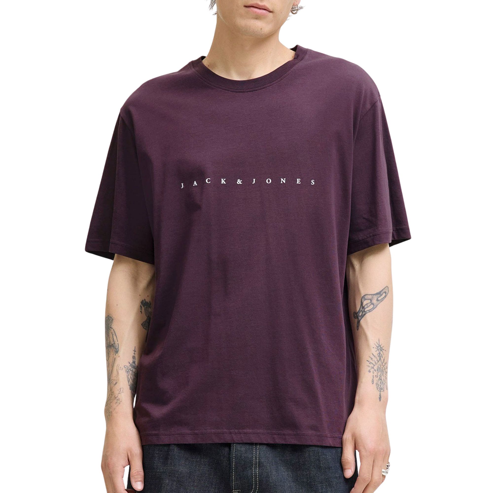 Jack & Jones Essentials Star SS Crew Shirt Heren