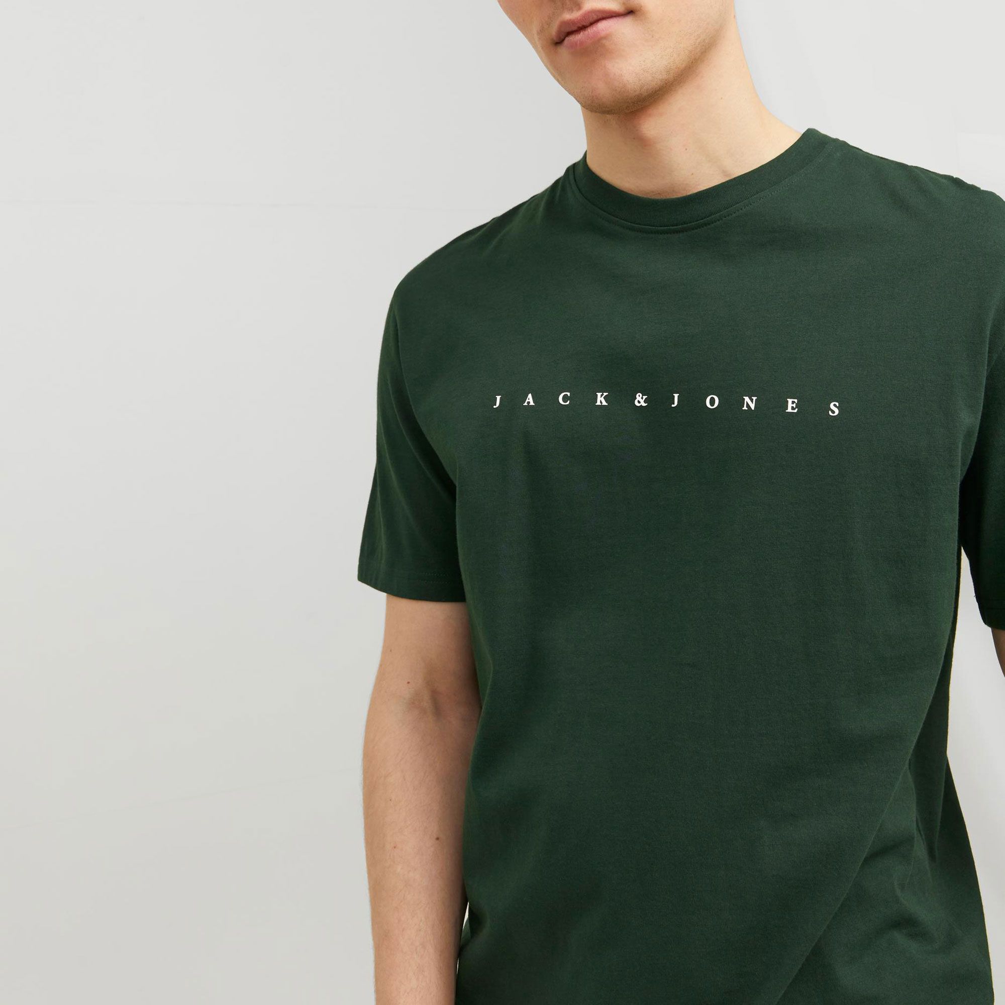 Jack & Jones Essentials Star SS Crew Shirt Heren