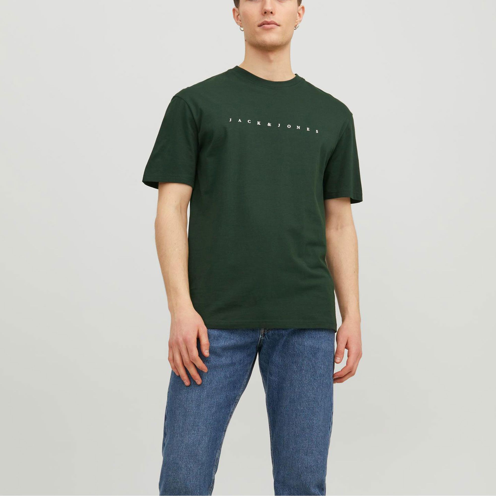 Jack & Jones Essentials Star SS Crew Shirt Heren