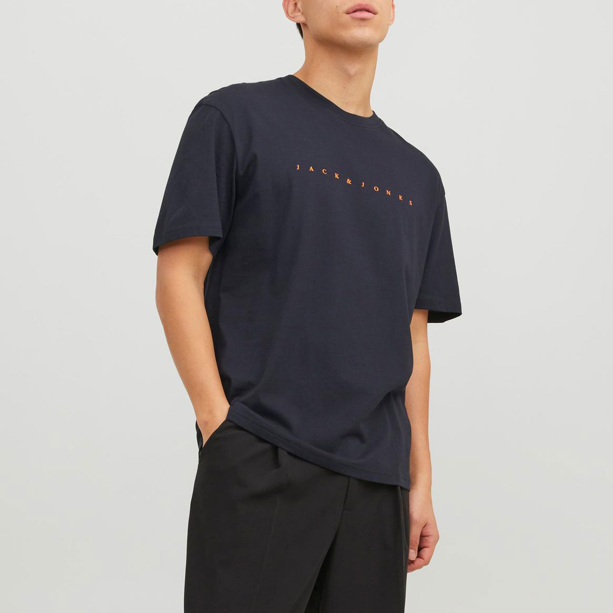 Jack & Jones Essentials Star SS Crew Shirt Heren