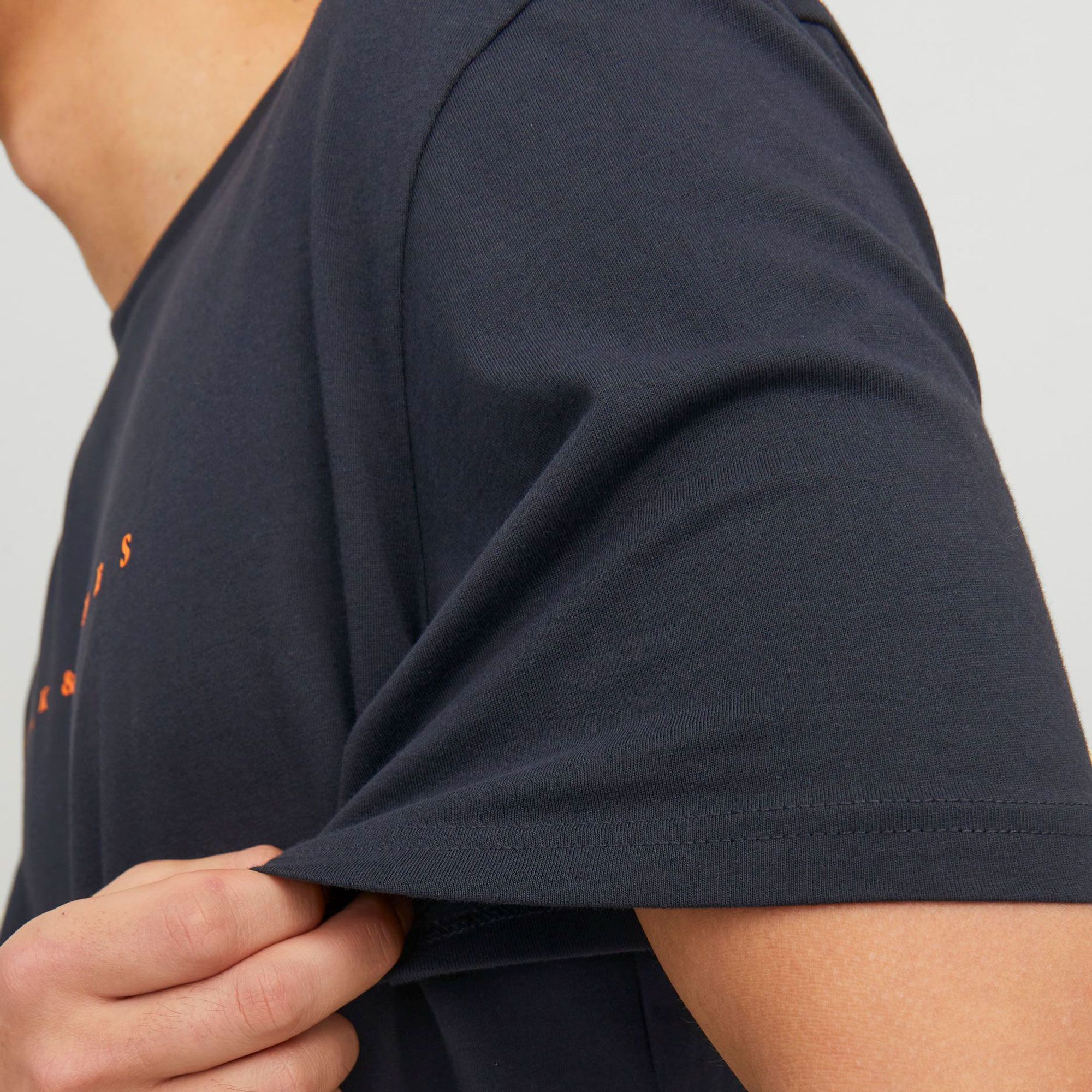 Jack & Jones Essentials Star SS Crew Shirt Heren