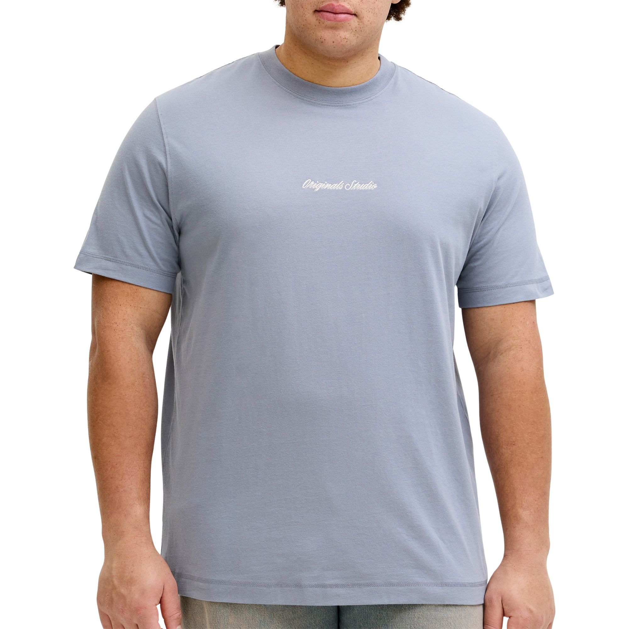 Jack &amp; Jones Norrebro Embroidered Crew T-shirt Heren (plussize)