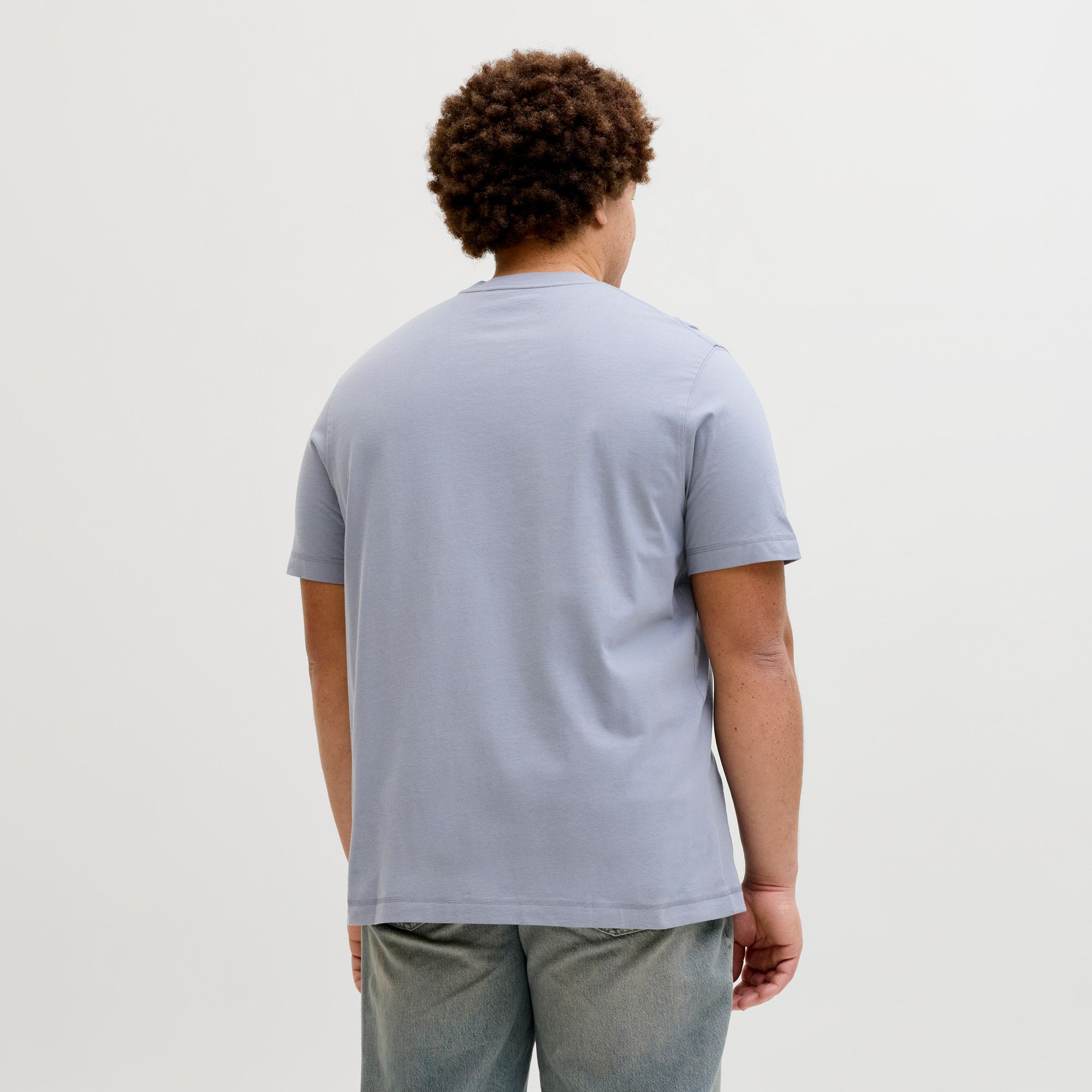 Jack & Jones Norrebro Embroidered Crew T-shirt Heren (plussize)