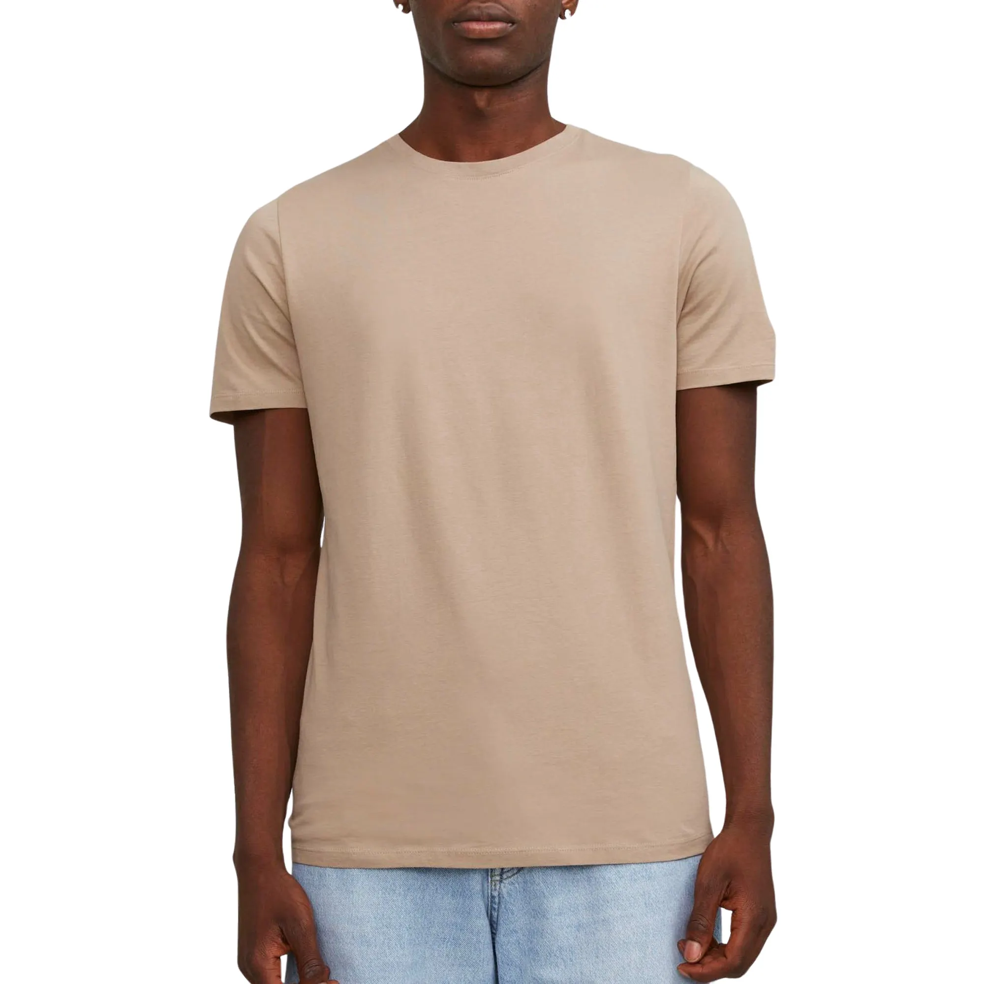 Jack & Jones Organic Basic SS Crew Shirt Heren