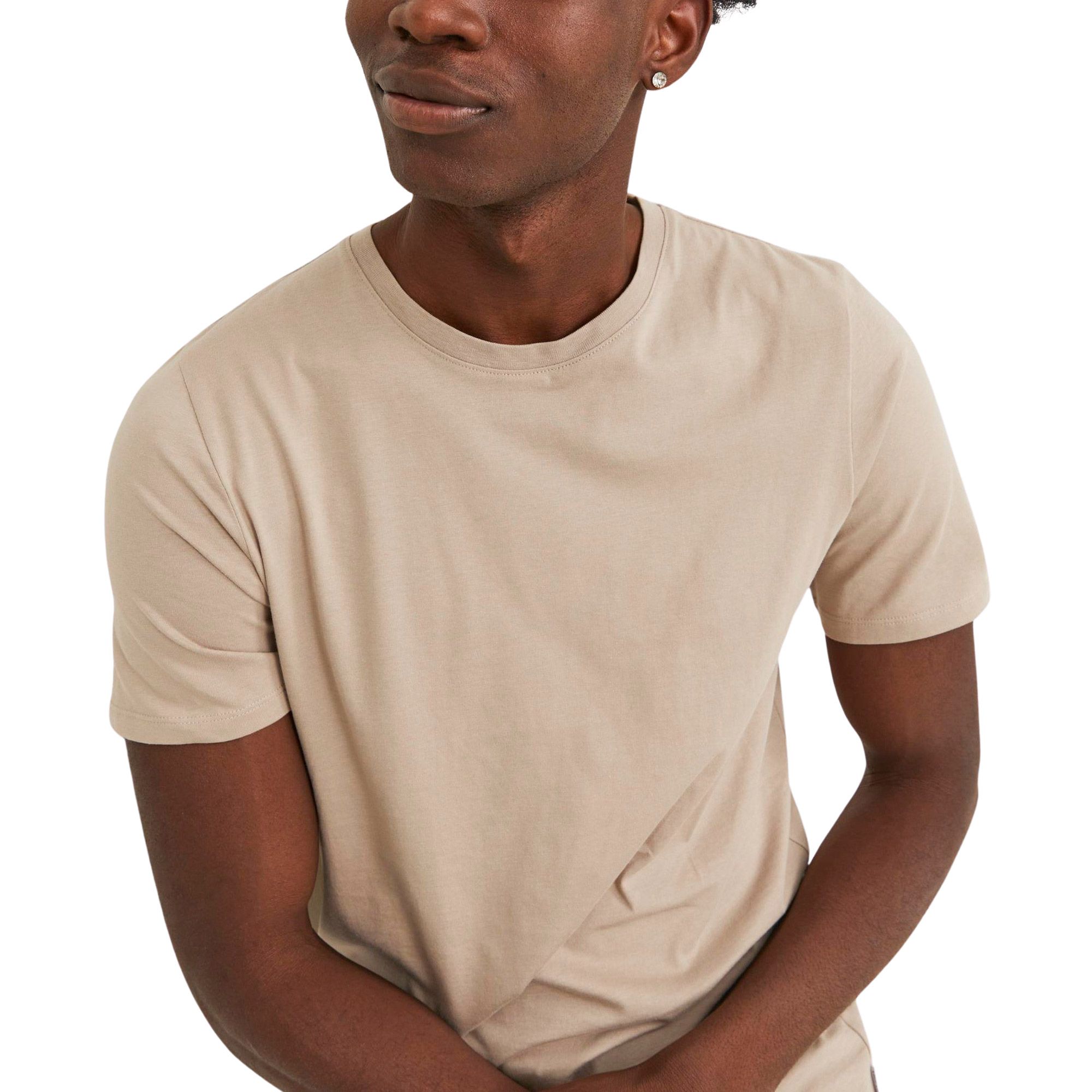 Jack & Jones Organic Basic SS Crew Shirt Heren