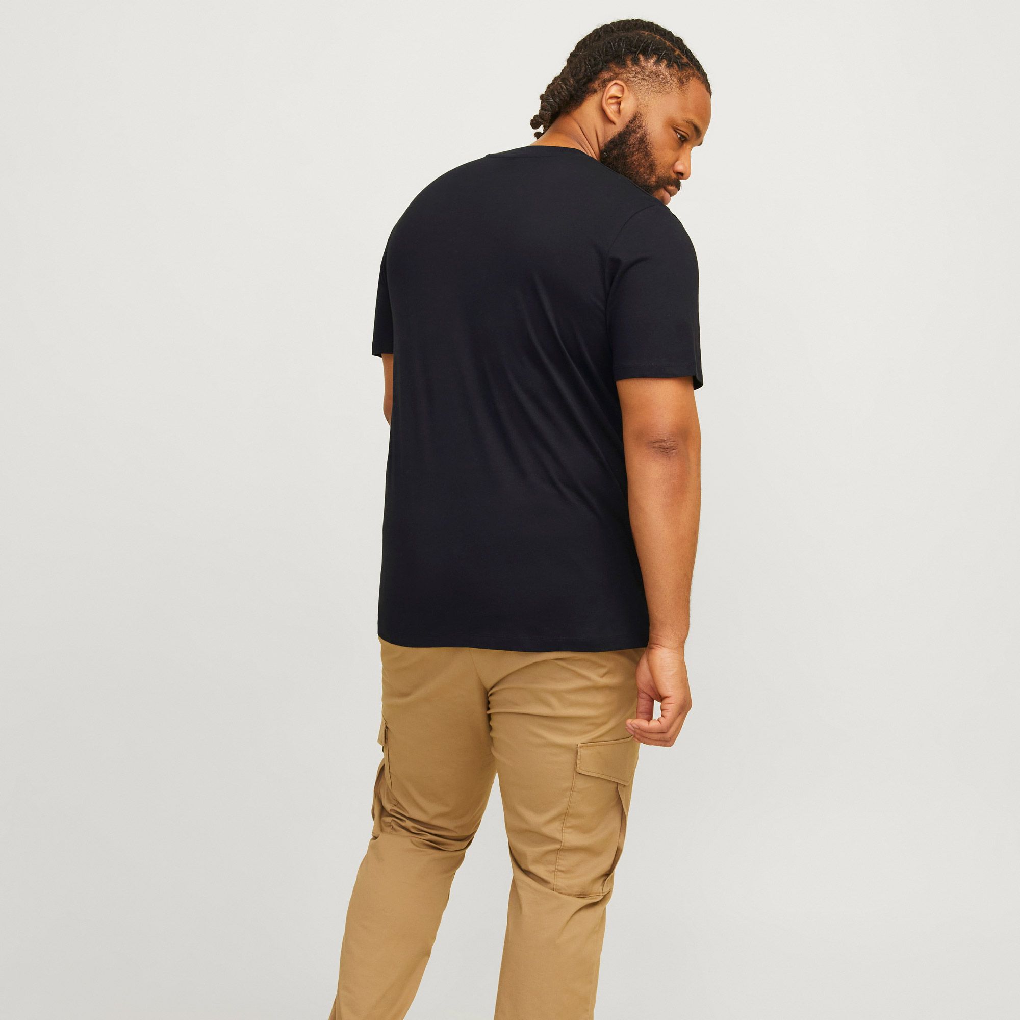 Jack & Jones Caleb Varsity Shirt Heren (plussize)