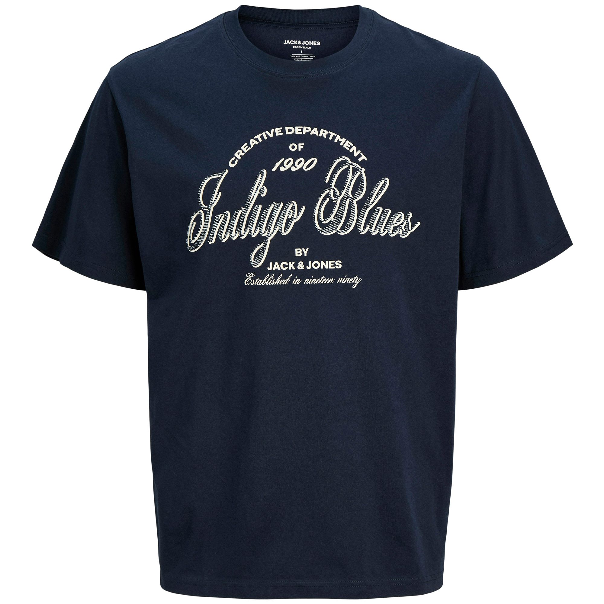 Jack & Jones Denver Graphic Crew Shirt Heren (plussize)