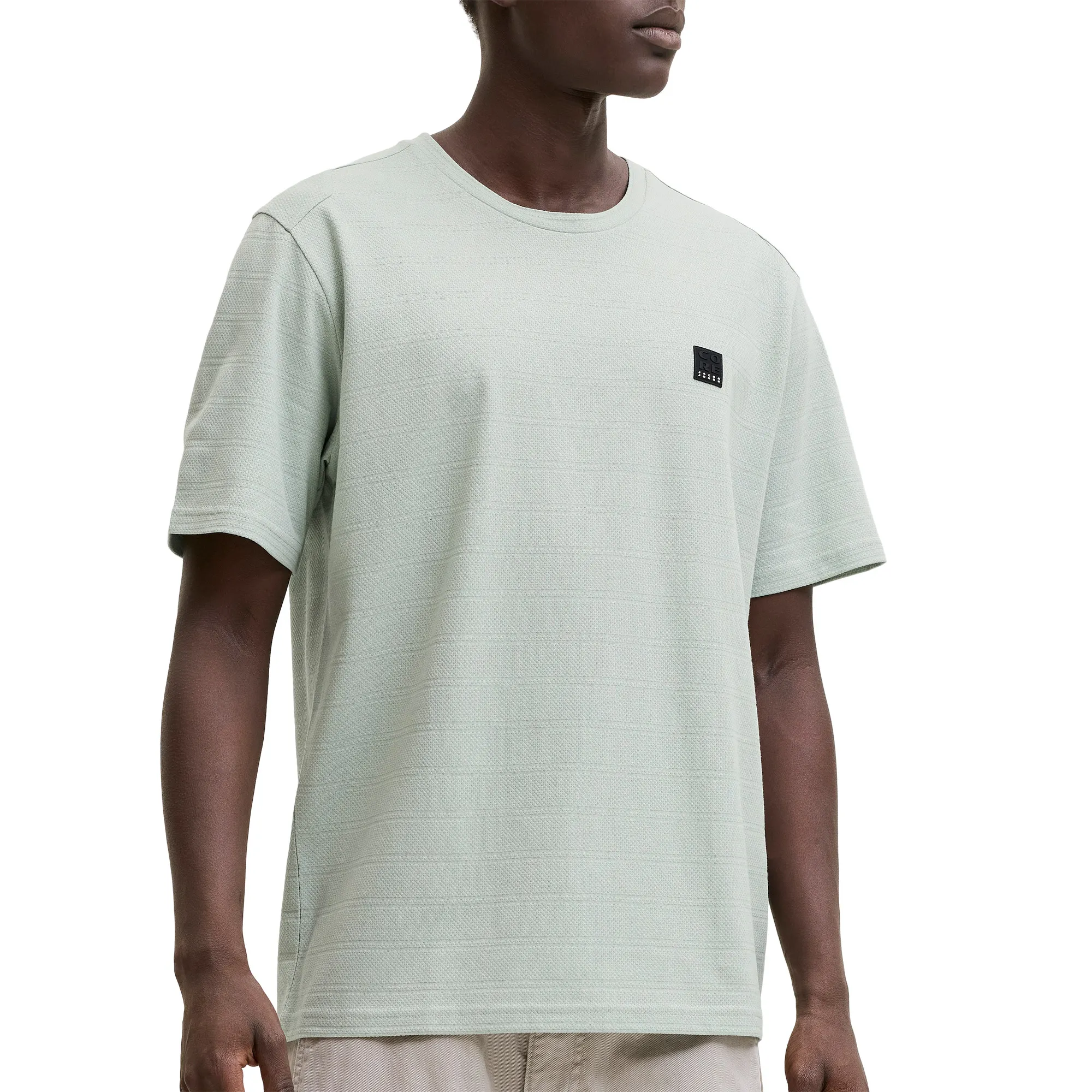 Jack &amp; Jones Puffer Crew Neck SS Shirt Heren