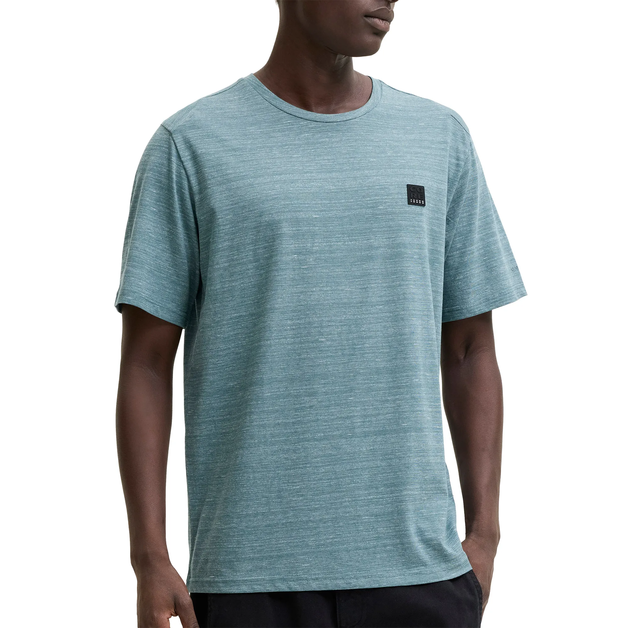 Jack &amp; Jones Puffer Crew Neck SS Shirt Heren