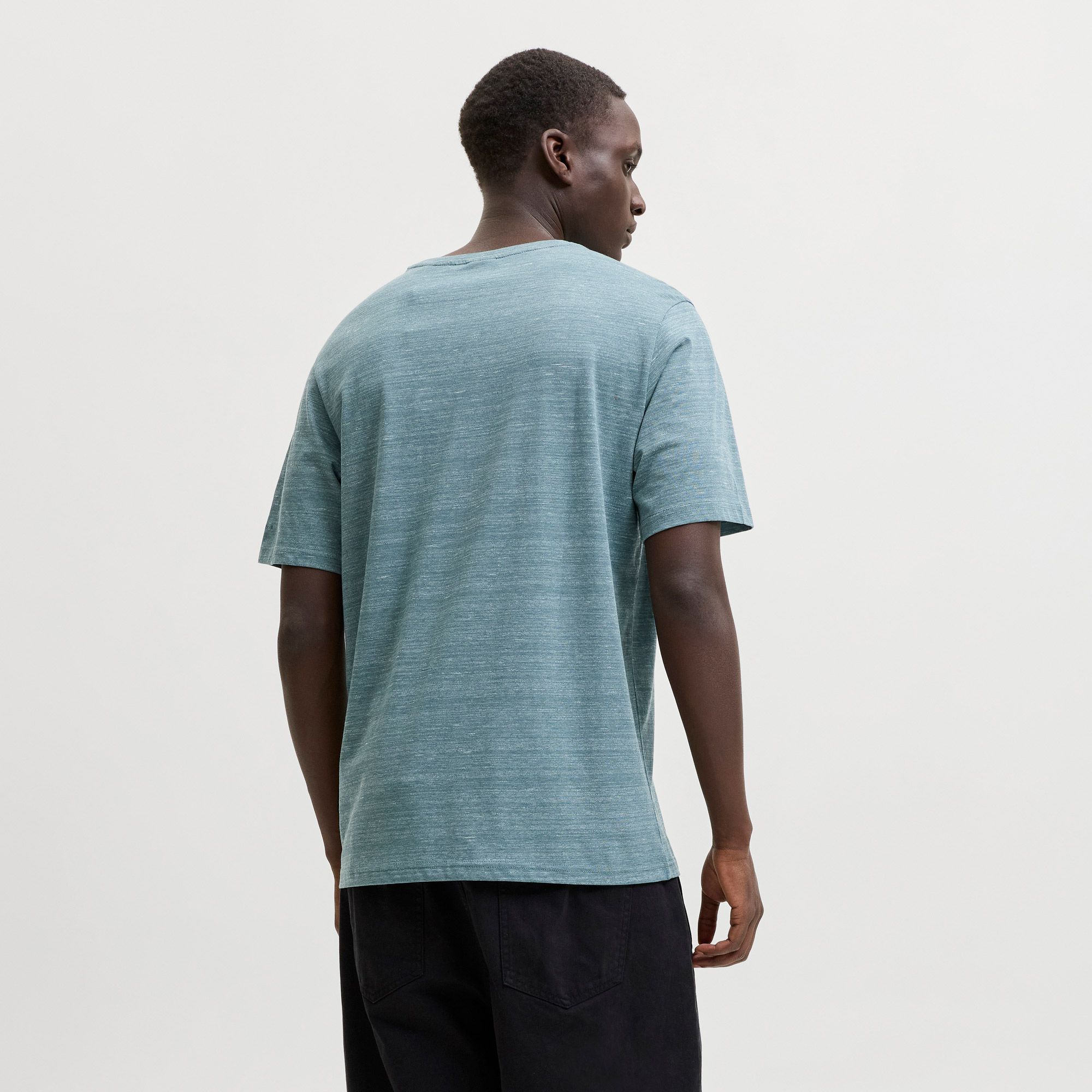 Jack & Jones Puffer Crew Neck SS Shirt Heren