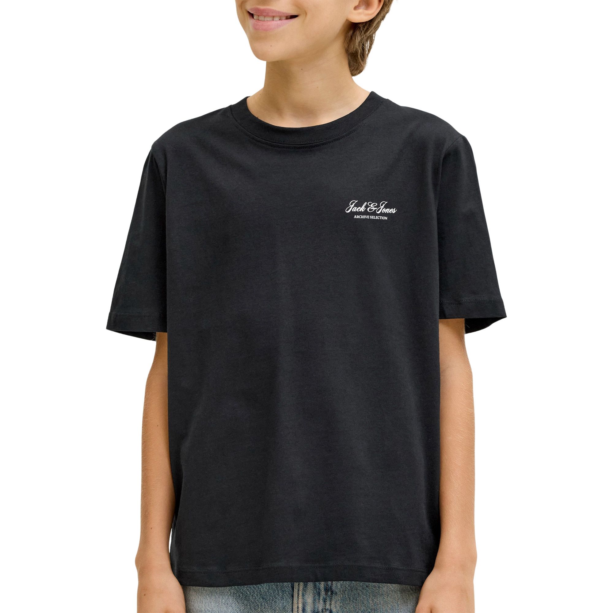 Jack &amp; Jones Archive Graphic Crew Shirt Junior