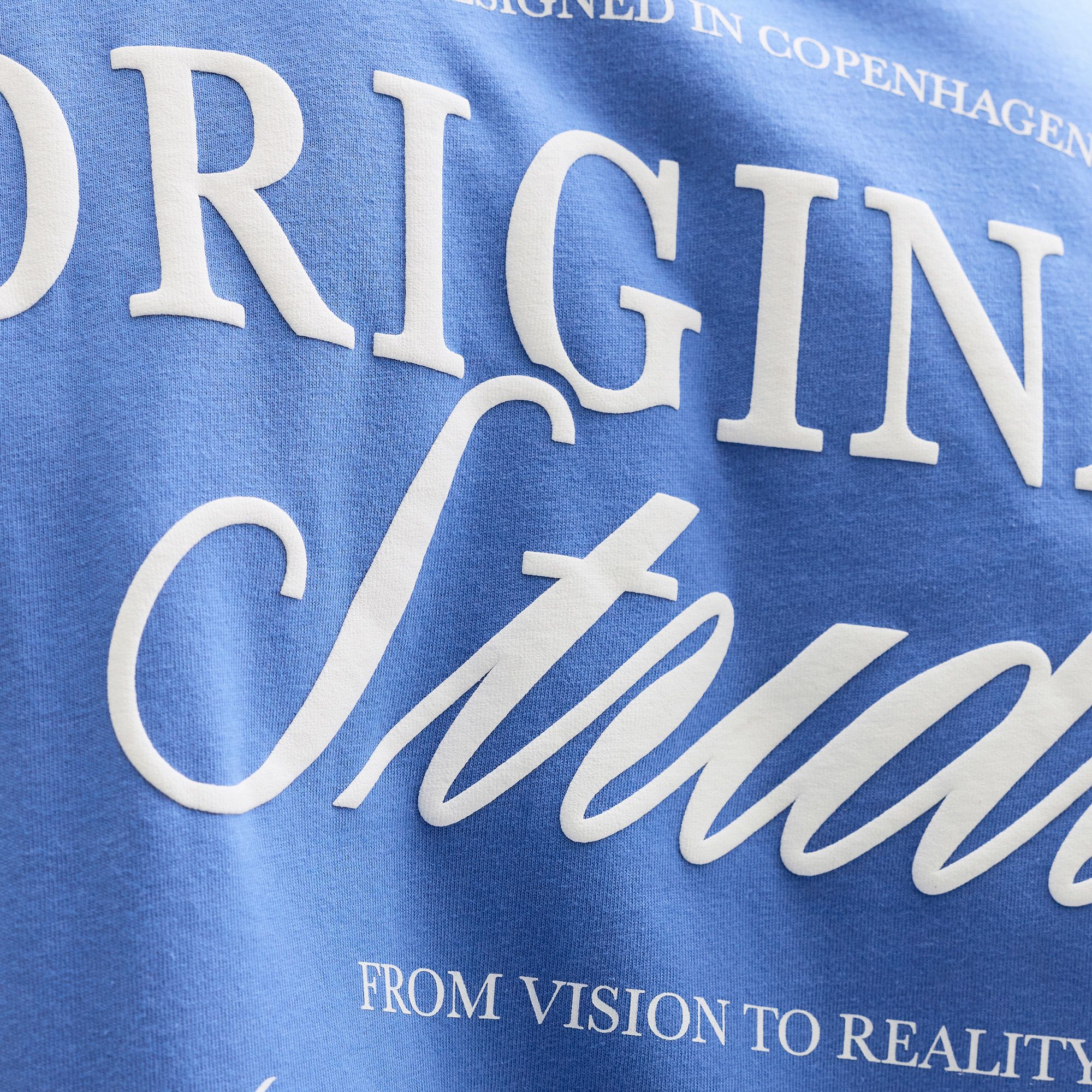 Jack & Jones Norrebro Typo Backprint Crew T-shirt Heren (plussize)
