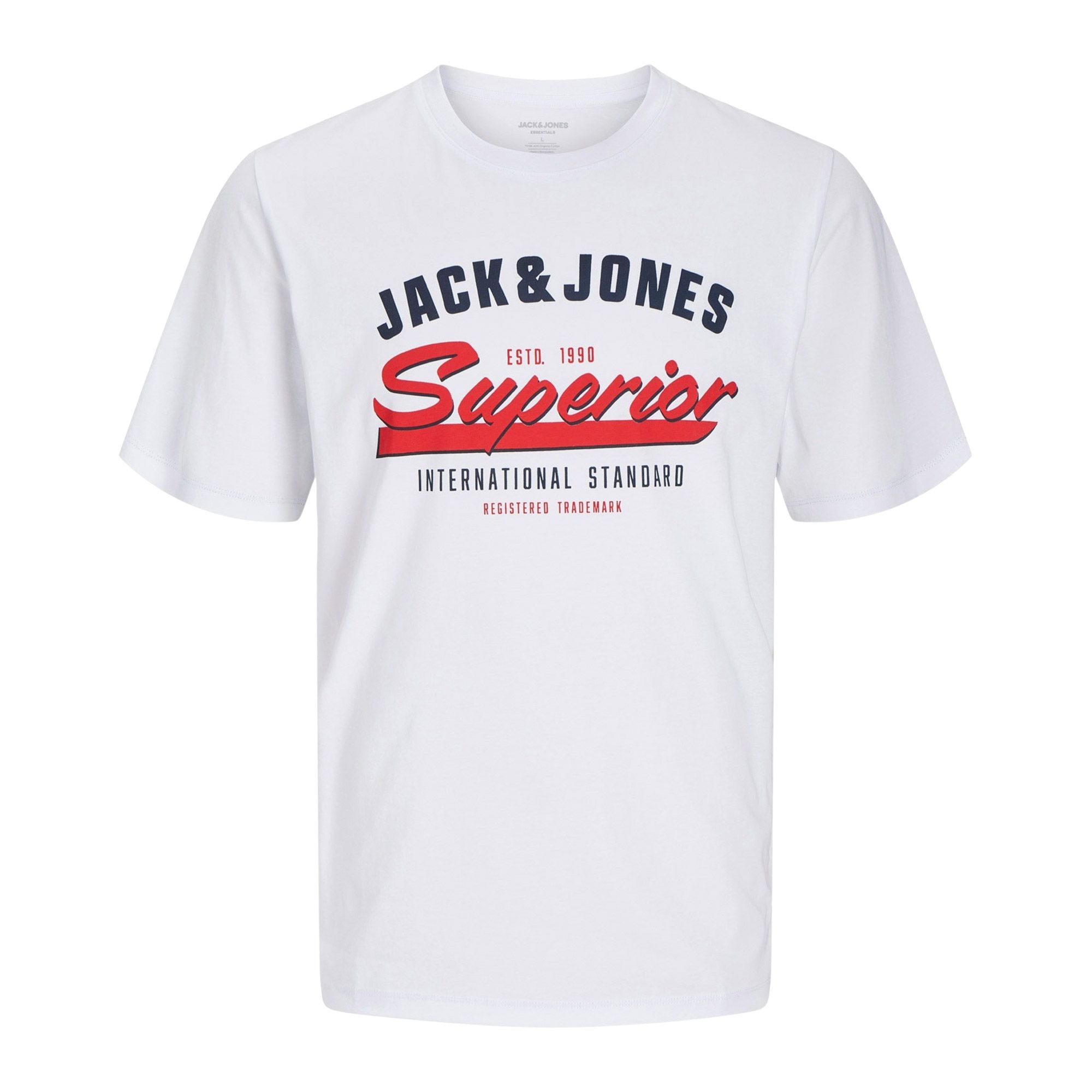 Jack & Jones Steven T-Shirt, Nero, Small Uomo