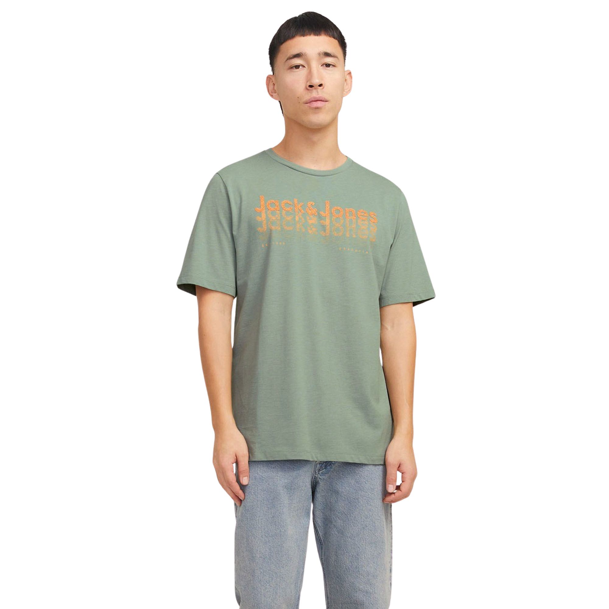 Jack & Jones Tex SS Crew Shirt Heren