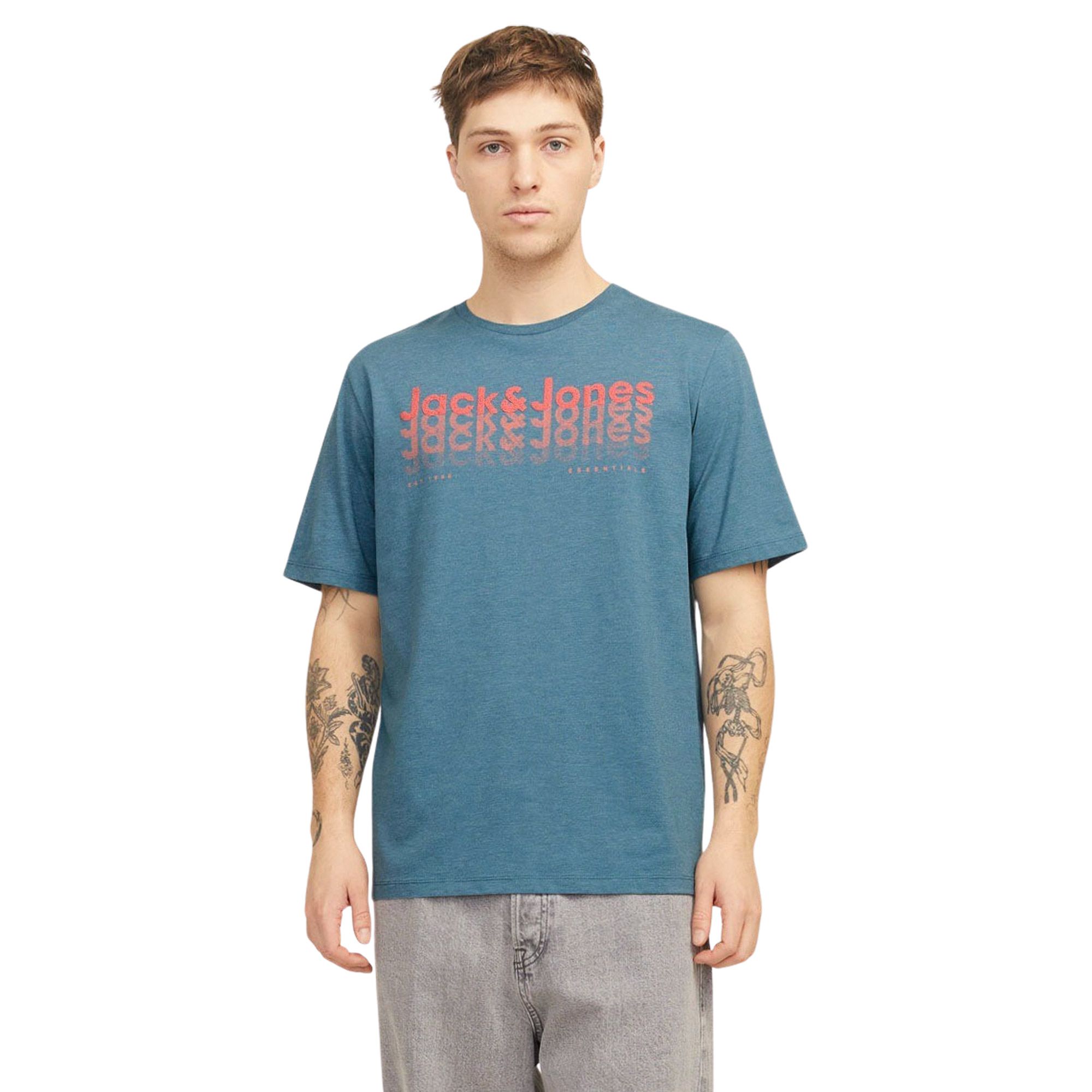 Jack & Jones Tex SS Crew Shirt Heren