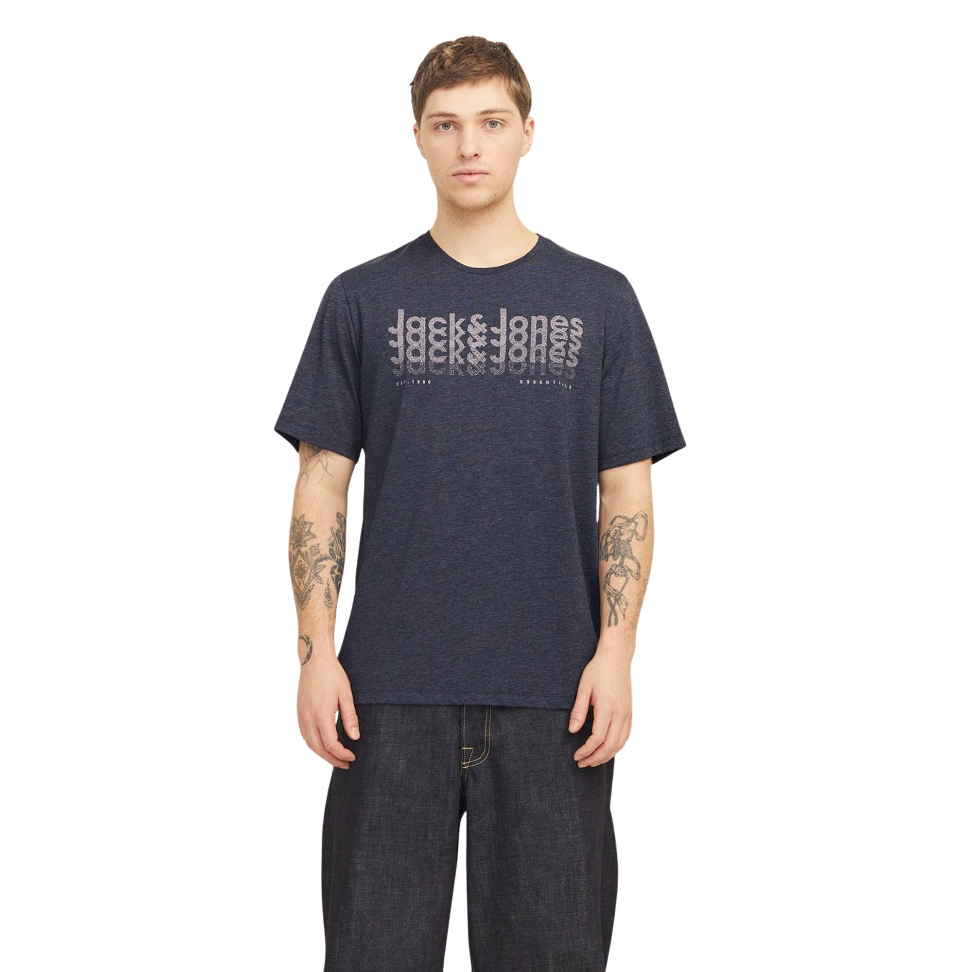 Jack & Jones Tex SS Crew Shirt Heren