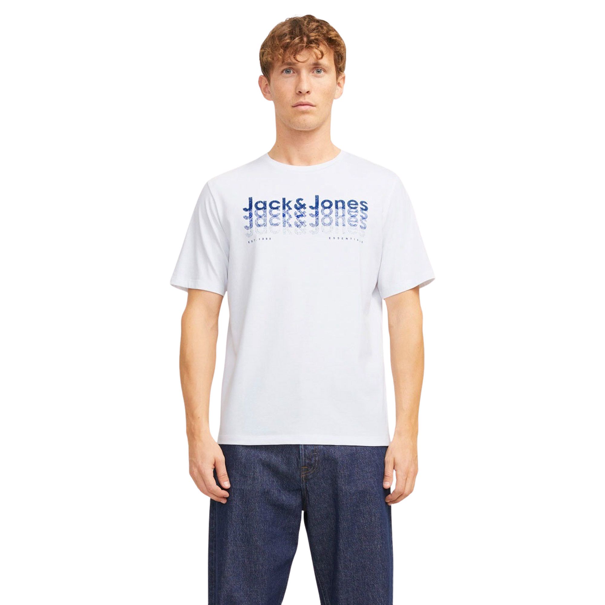 Jack & Jones Tex SS Crew Shirt Heren
