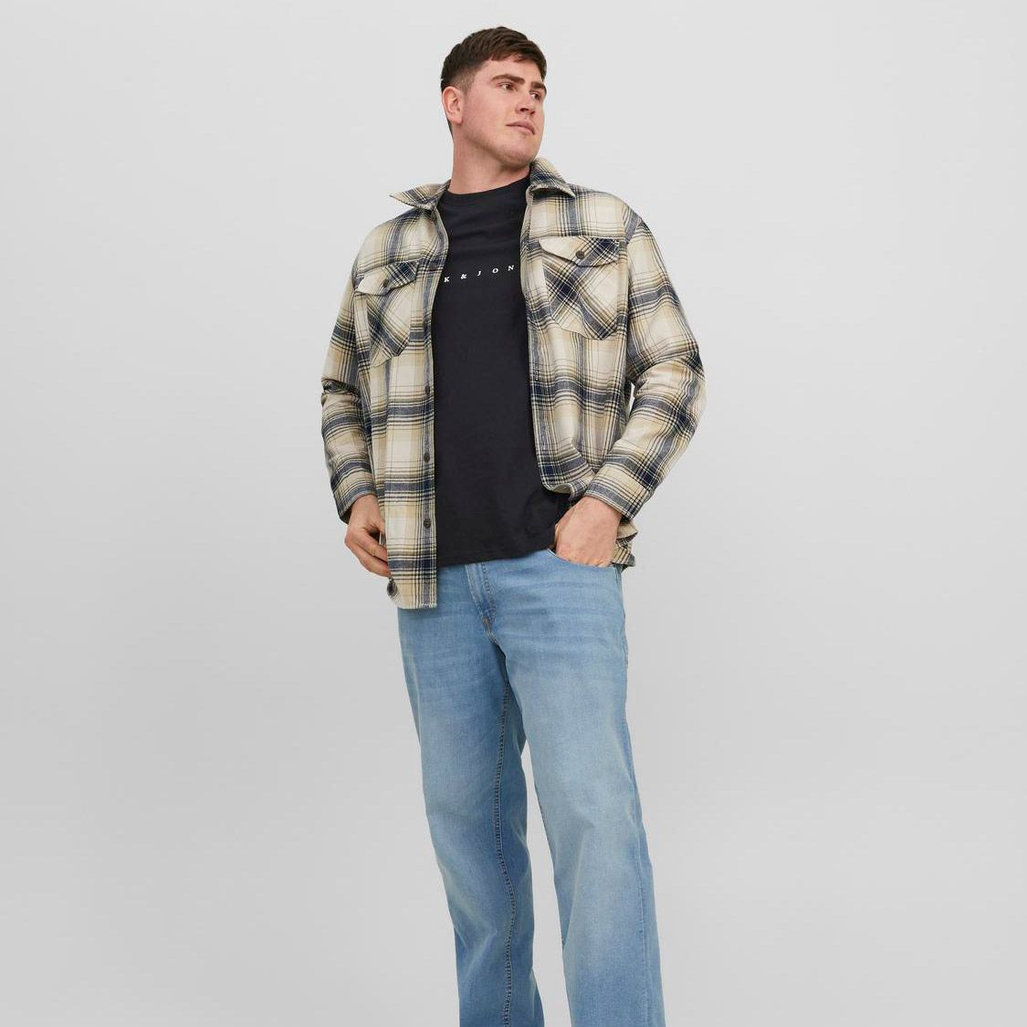 Jack & Jones Star Shirt Heren (plussize)