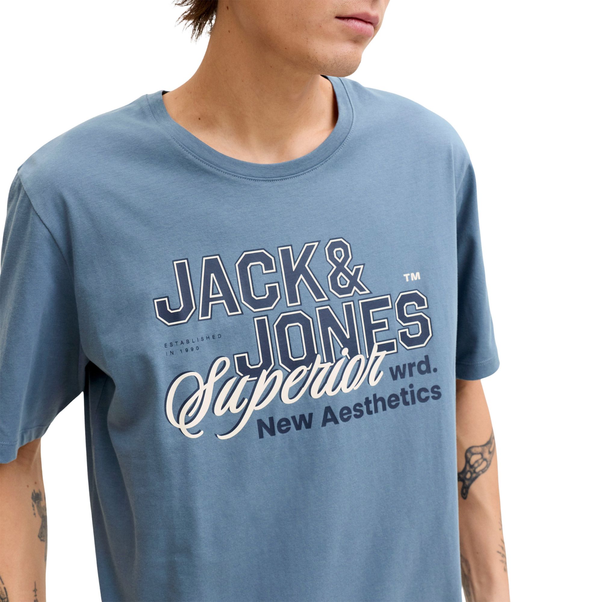 Jack & Jones Logo SS Shirt Heren