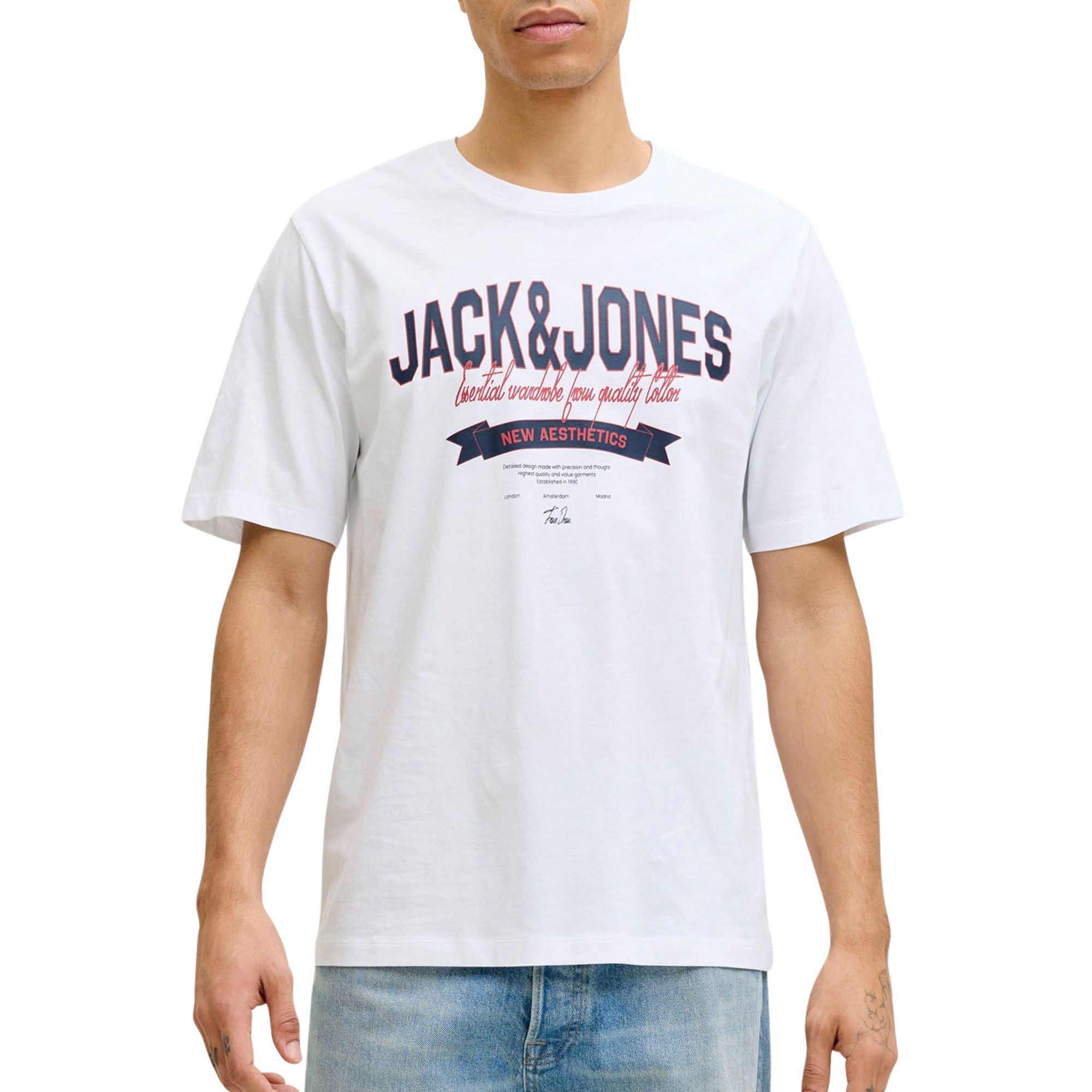 Jack &amp; Jones Logo SS Shirt Heren