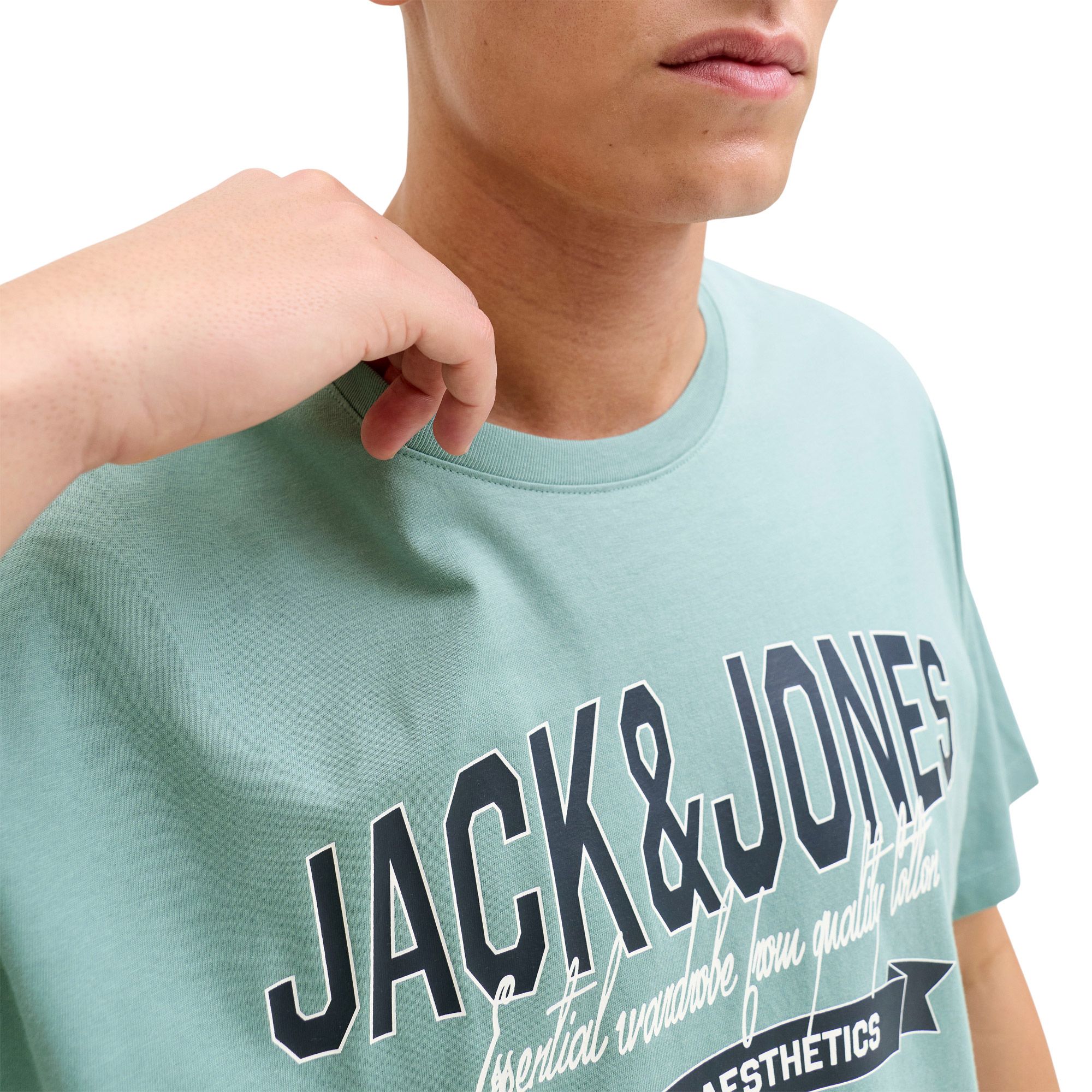 Jack & Jones Logo SS Shirt Heren
