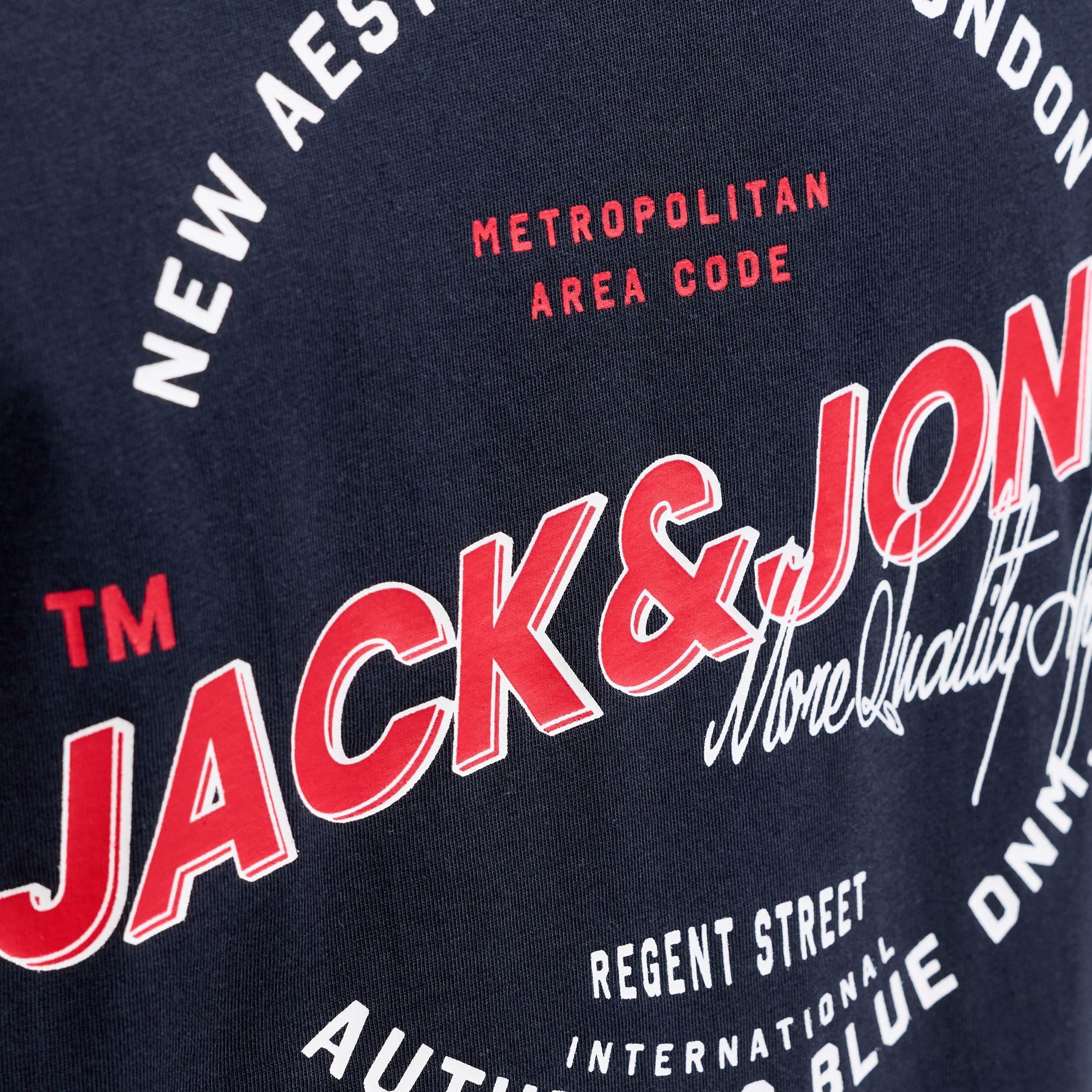Shirt Jack & Jones Logo SS Hommes