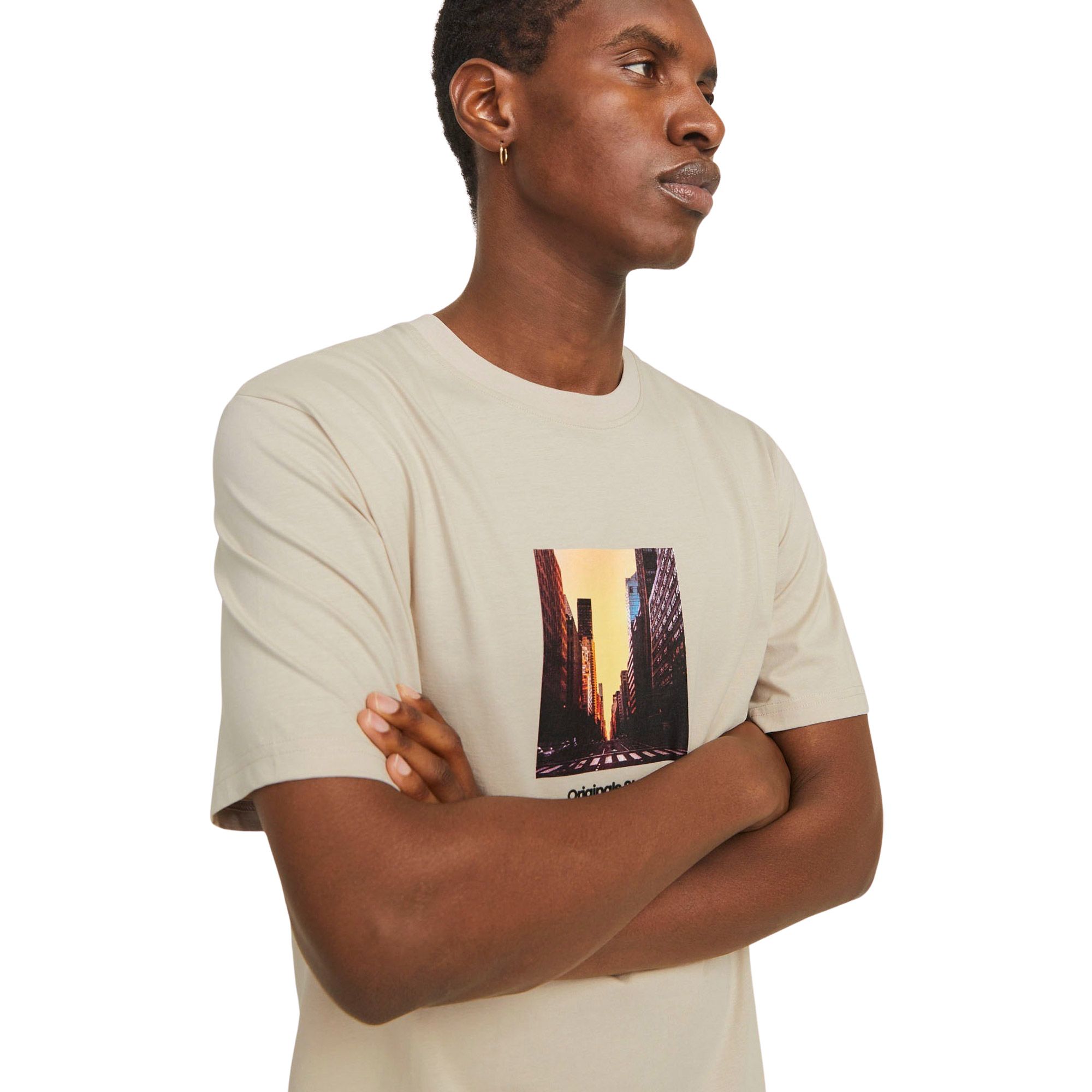 T-shirt Jack & Jones Vesterbro Picture Hommes