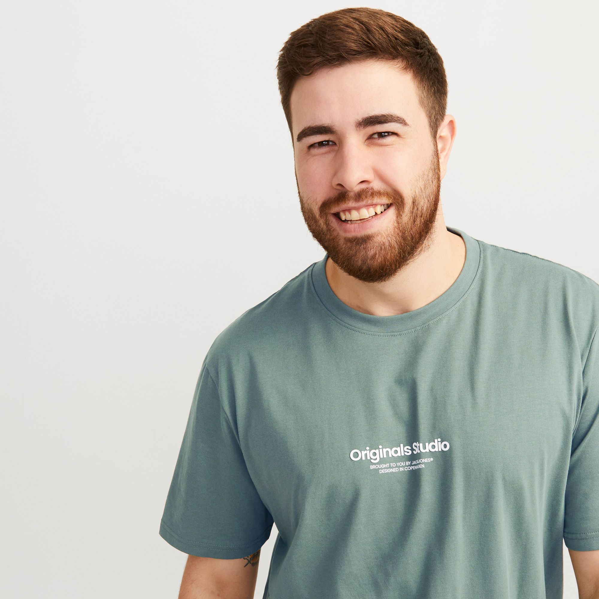T-shirt Jack & Jones Vesterbro Hommes (plussize)