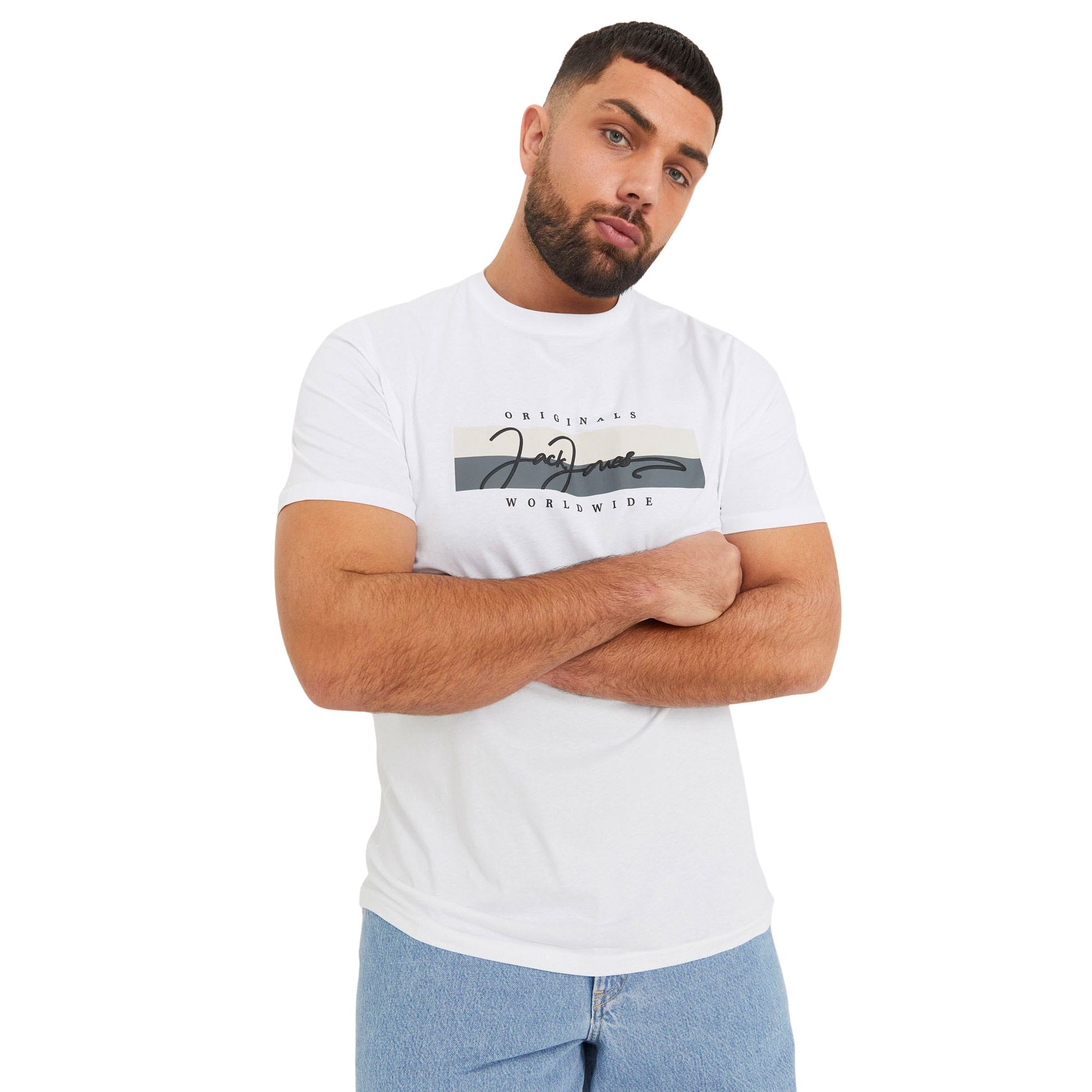 Jack & Jones Frederiksberg Box Shirt Heren (plussize) 