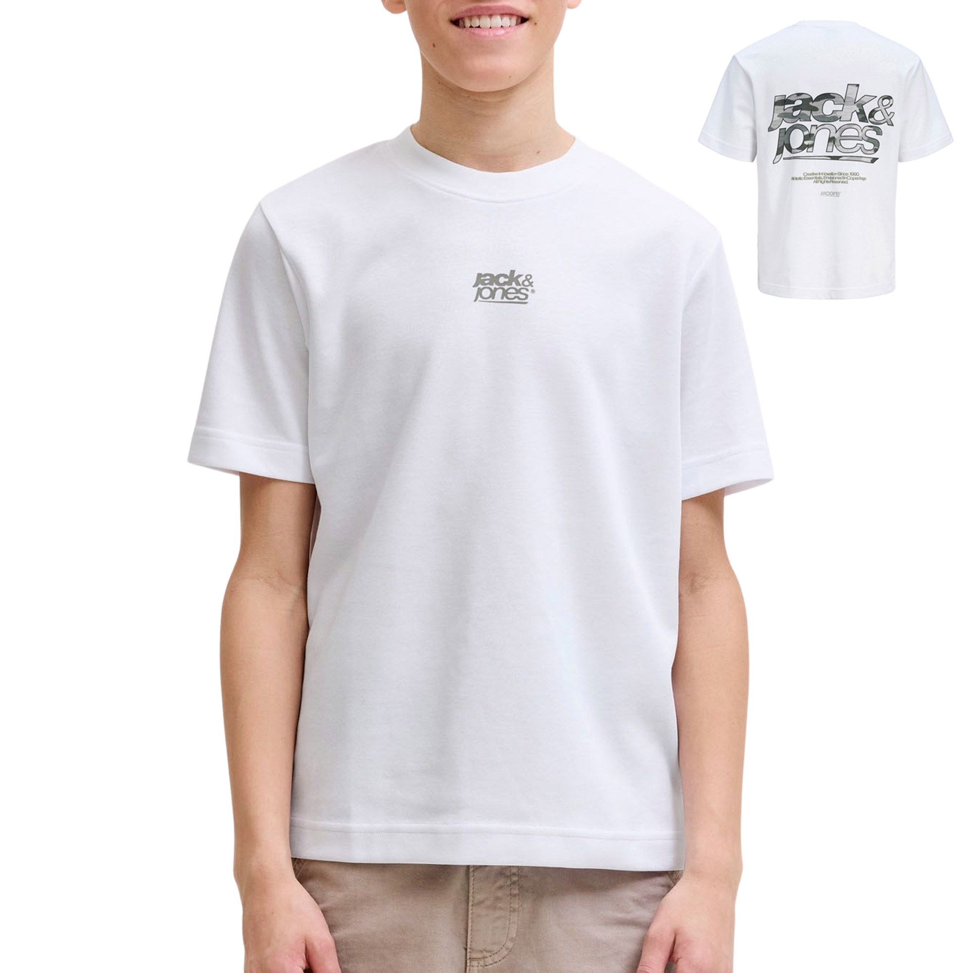 Jack & Jones Breeze Back Print Shirt Jongens
